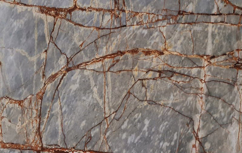 Deep River Gray Bookmatching Marble Slabs Polished - Livfloors Collection