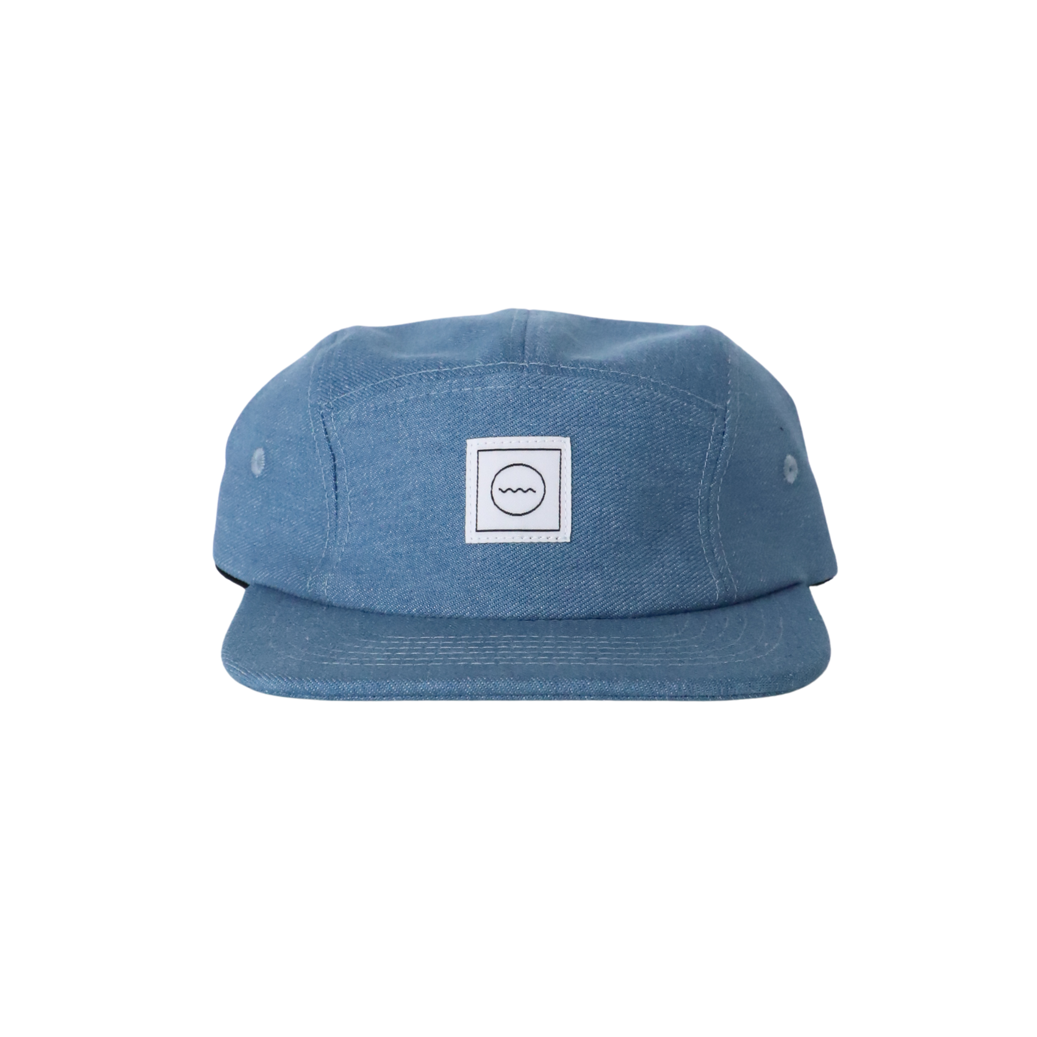 Denim Five-Panel Hat