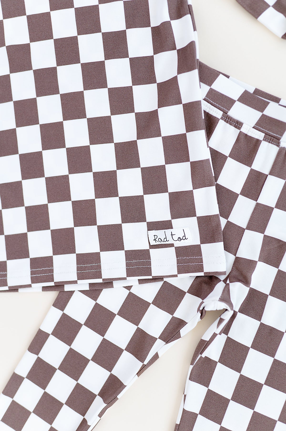 BAMBOO - BRONZE CHECKERED 2 PC