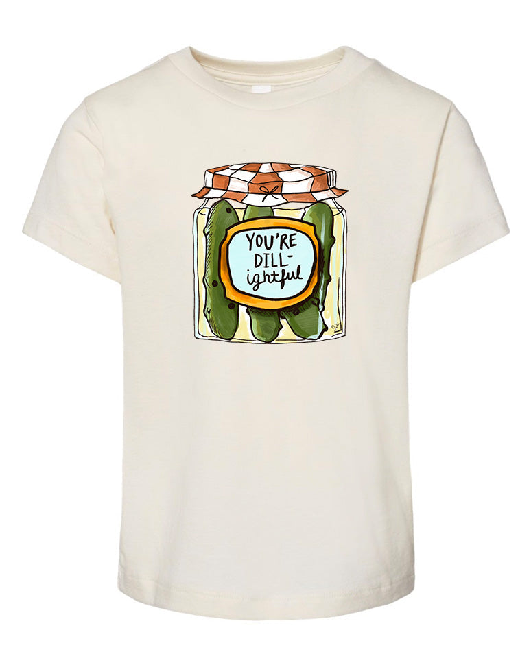 Dill-ightful - Natural [Children's Tee] Onesie Raising Tito   