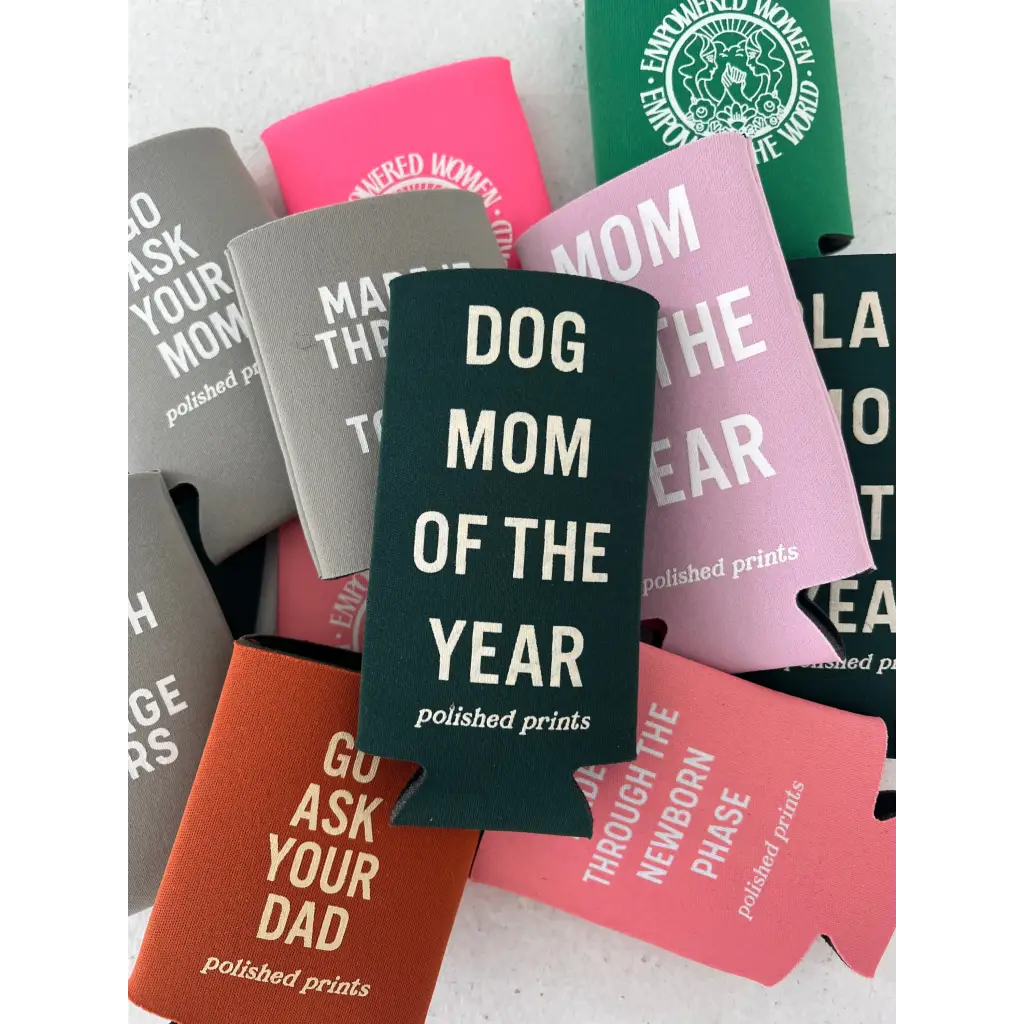 Dog Mom Of the Year Seltzer Koozie