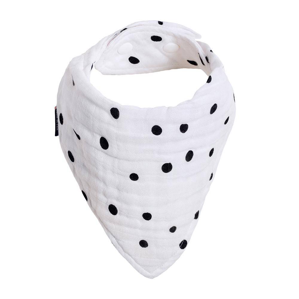 Dottie Oh So Soft Muslin Bandana Bib Bib Bebe au Lait   