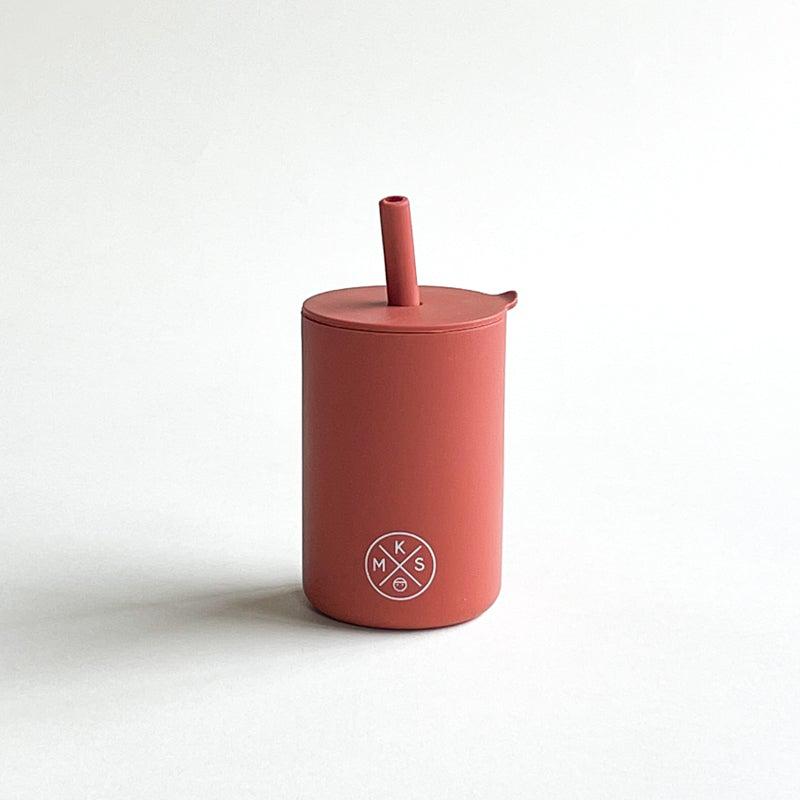 Drinking cup with straw - Brick Drinking cup MKS Miminoo   