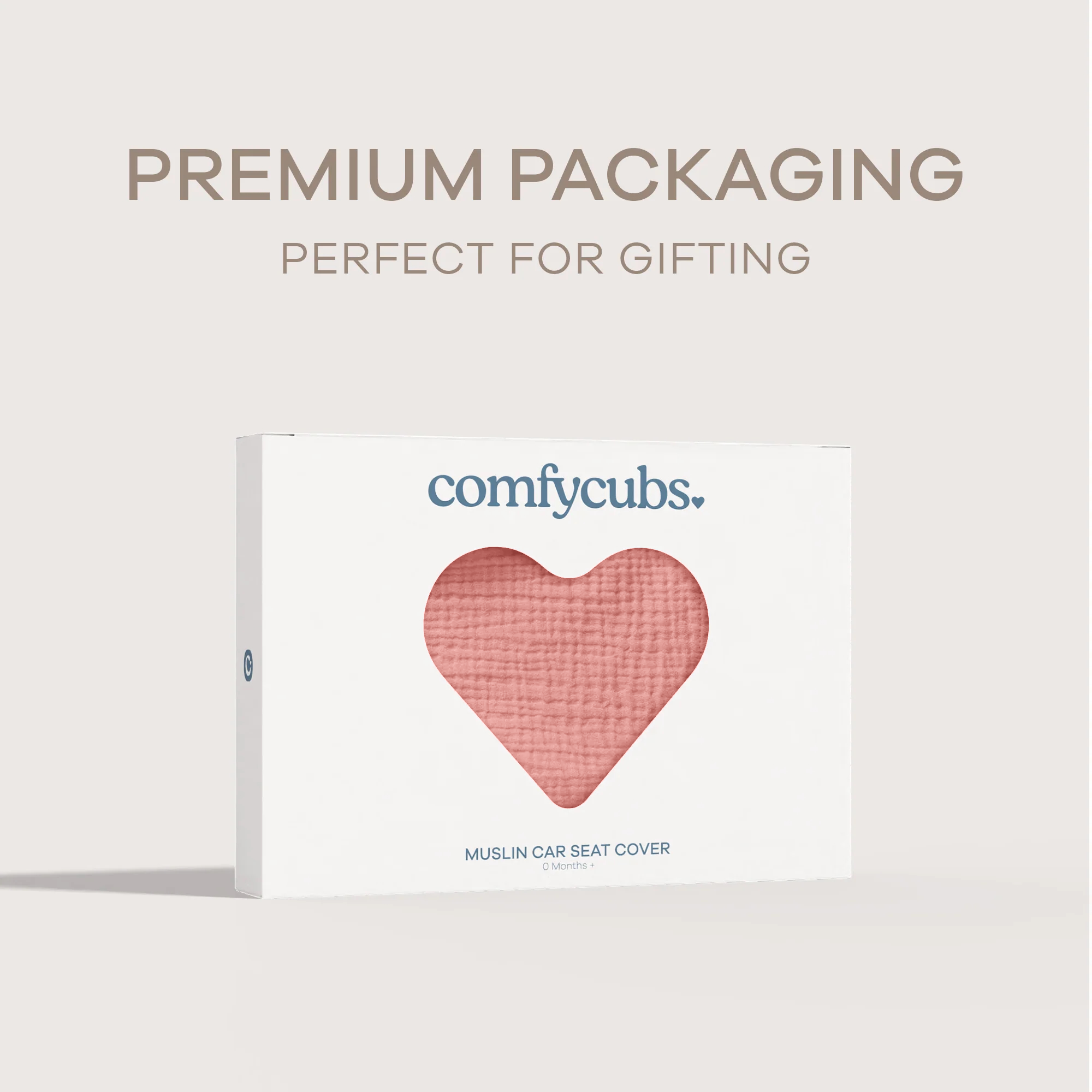 Baby Car Seat Cover in Dusty Rose