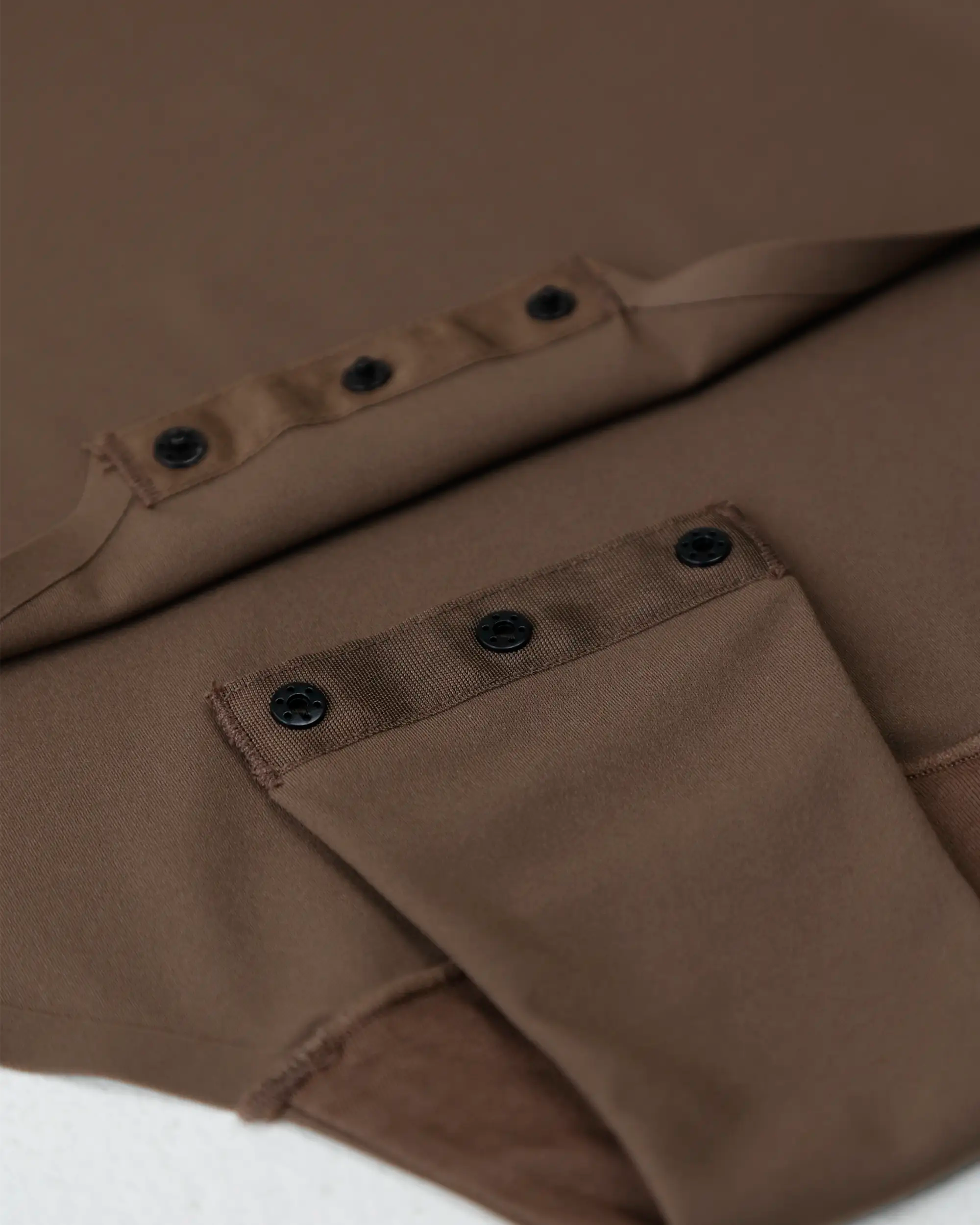 T-Shirt Bodysuit - Long - Mocha