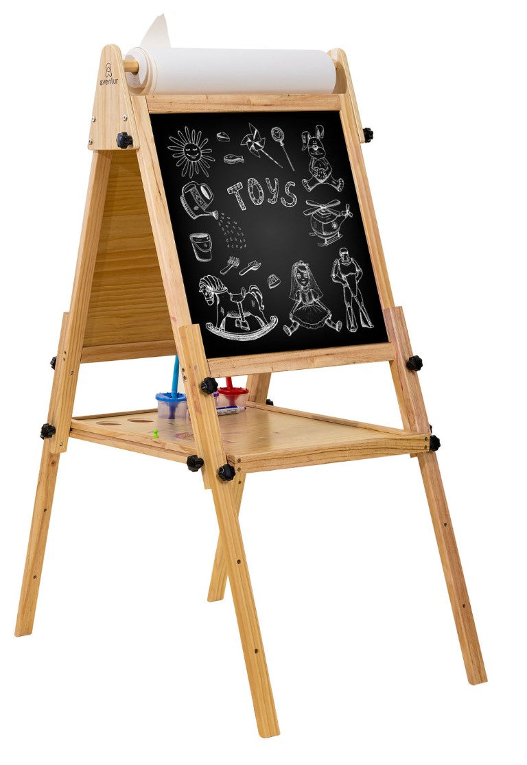 Easel - Foldable With 3 Adjustable Height Indoor Avenlur.com   