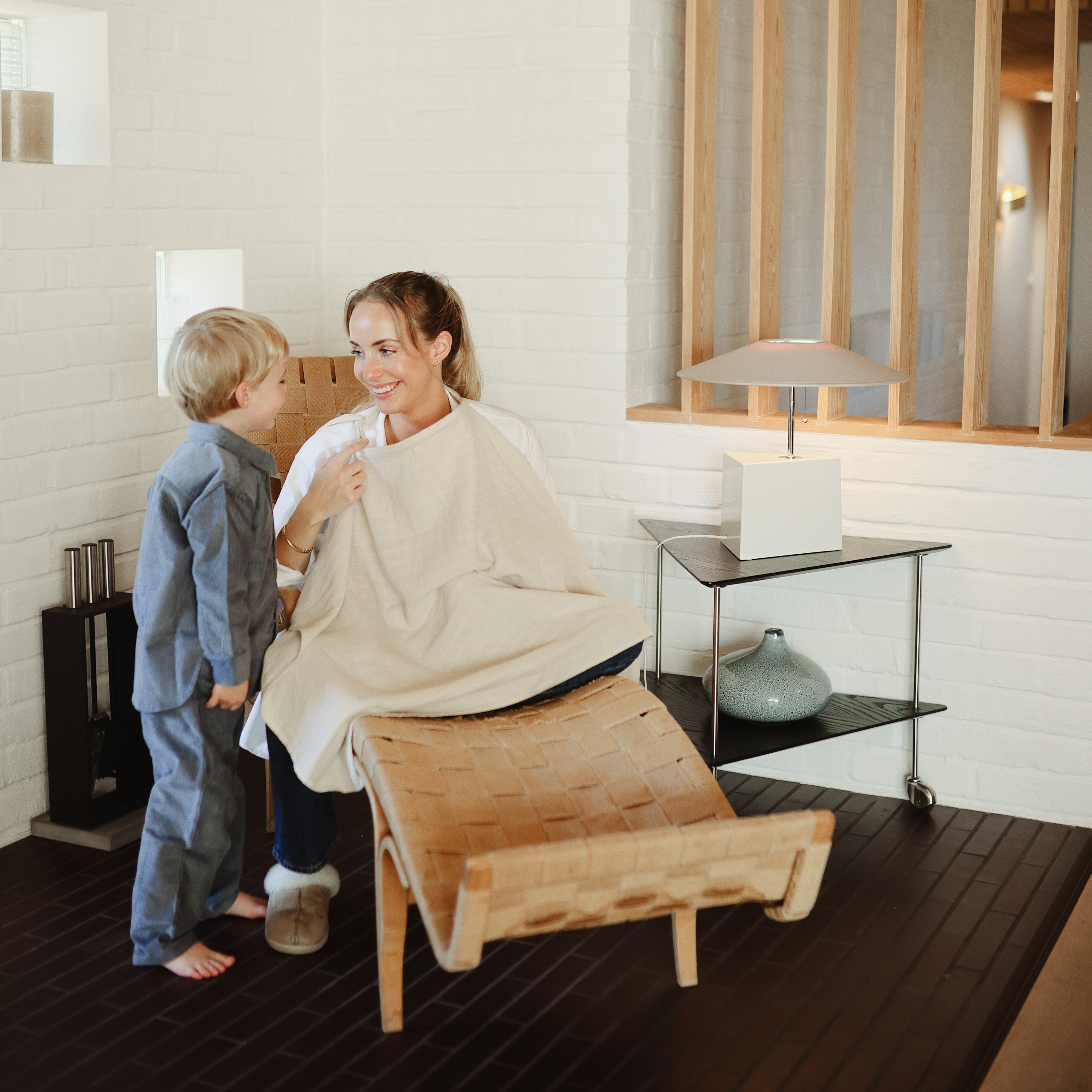 Muslin Nursing Cover