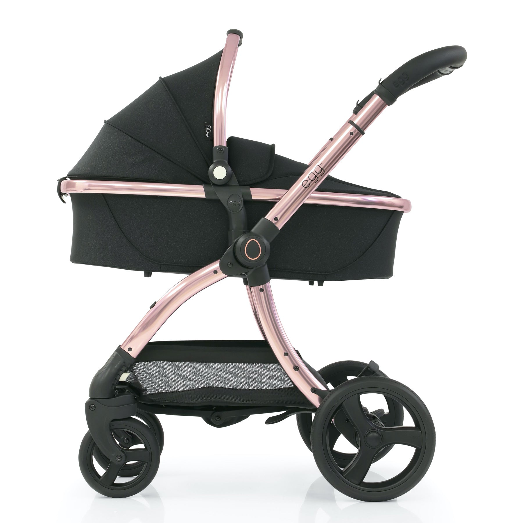 egg2® Carry Cot in Diamond Black