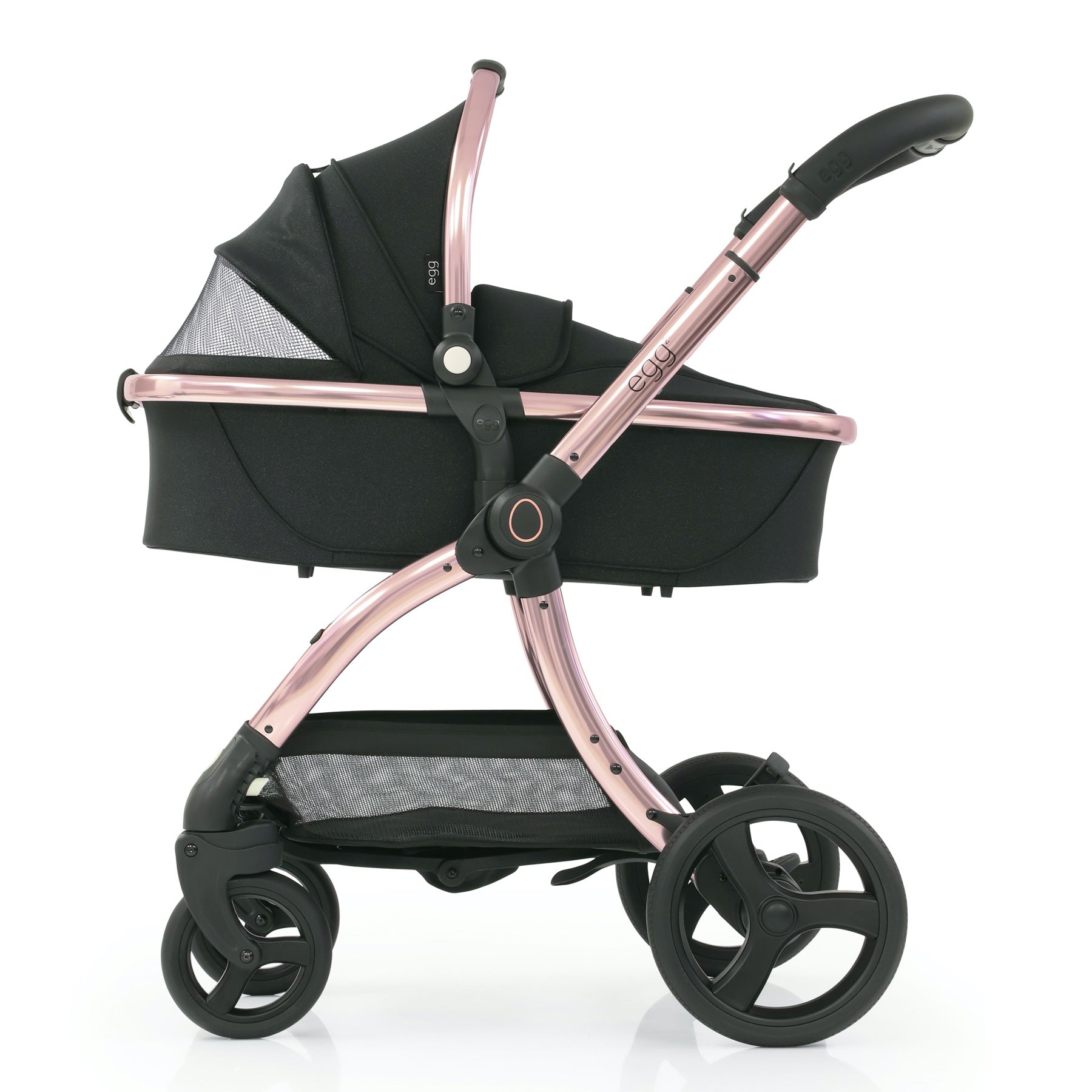 egg2® Carry Cot in Diamond Black