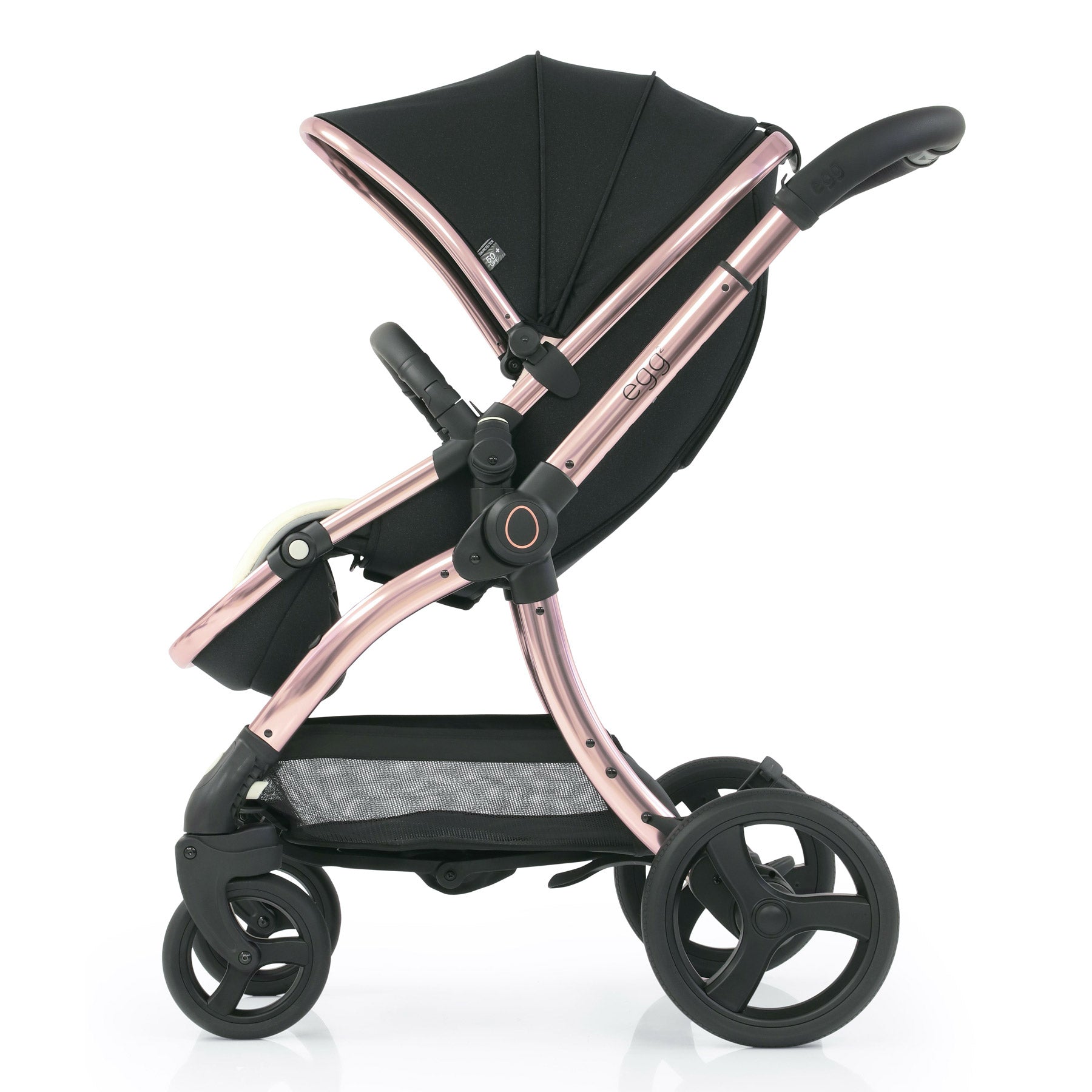 egg2® Double Stroller in Diamond Black