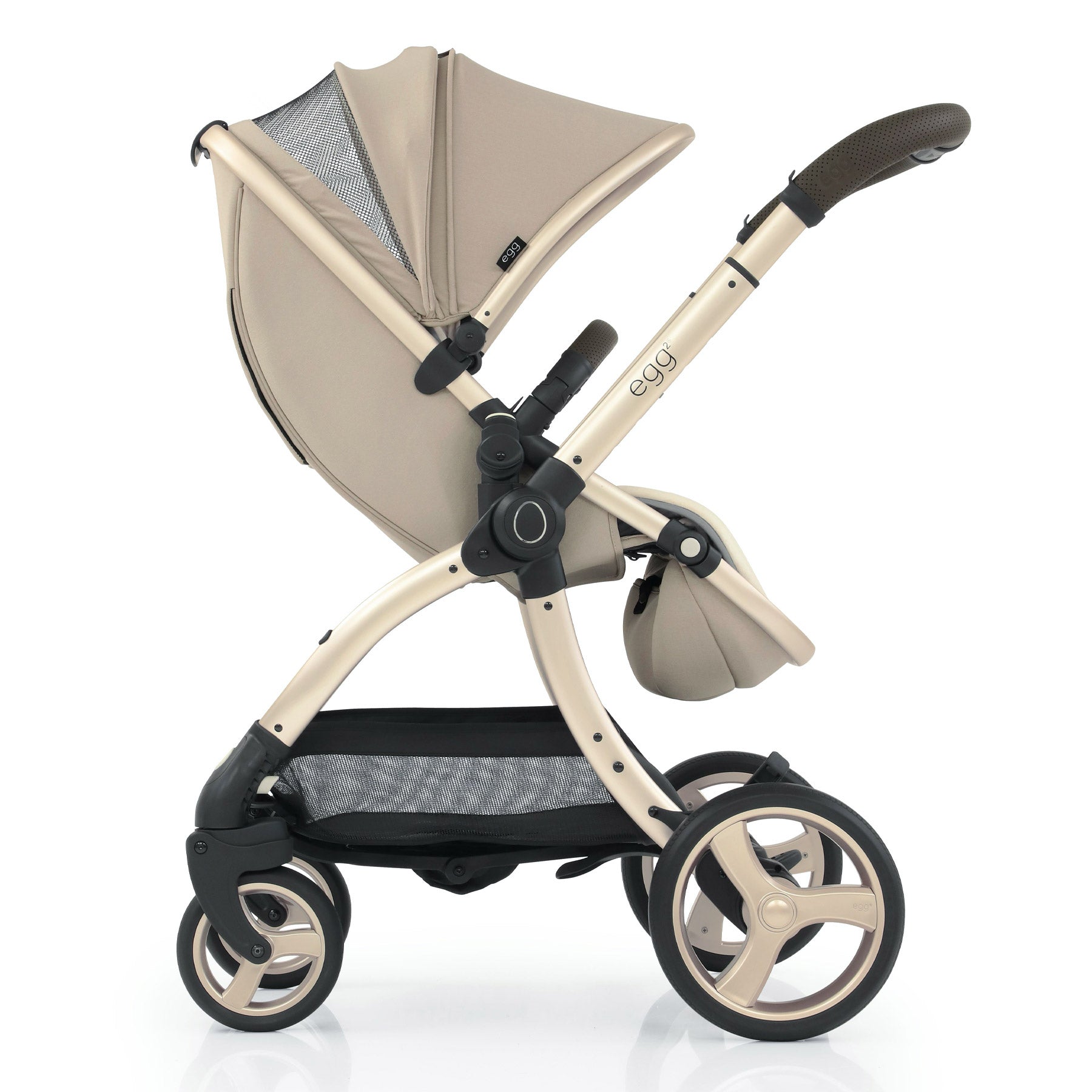 egg2® Double Stroller in Feather