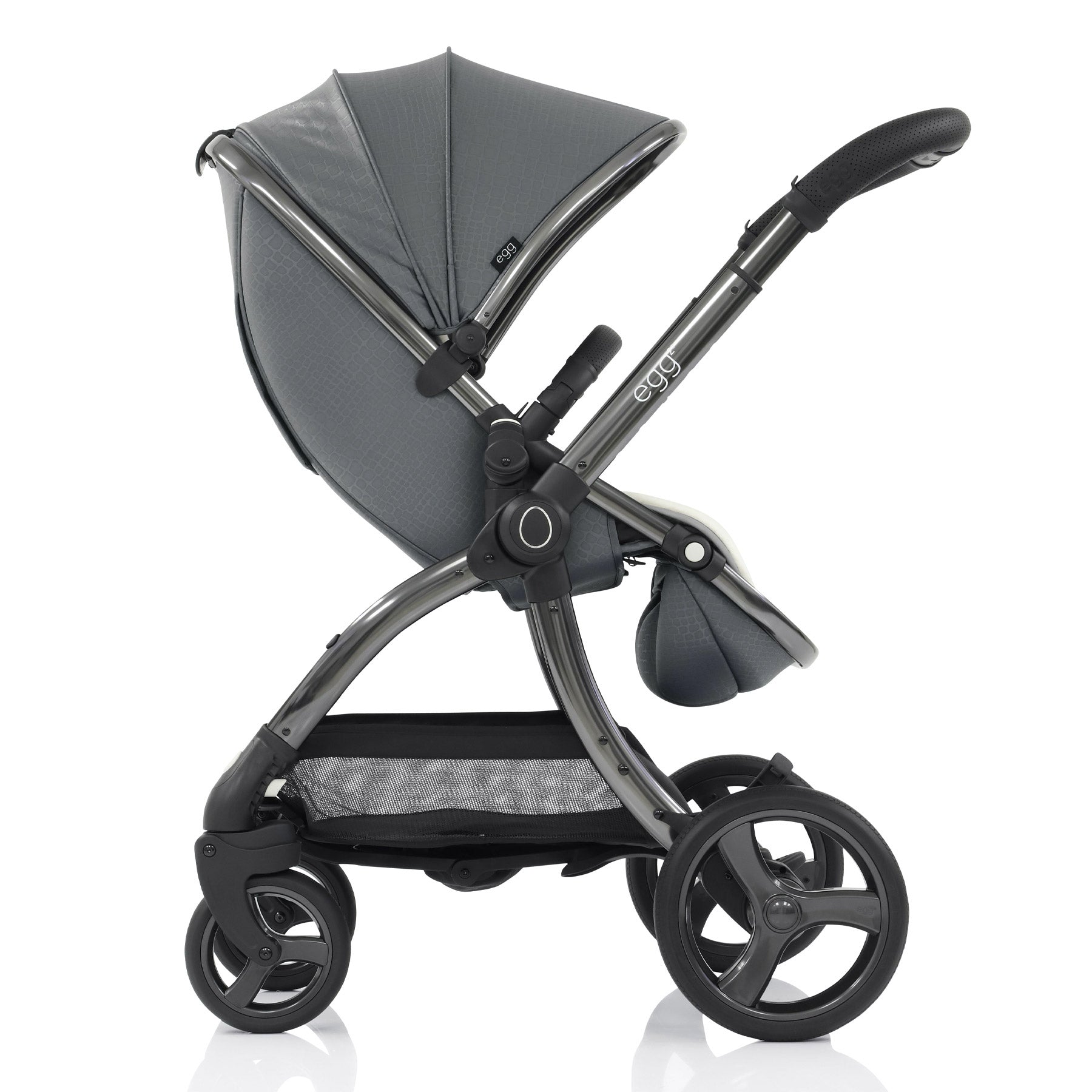 egg2® Double Stroller in Jurassic Grey Bundle