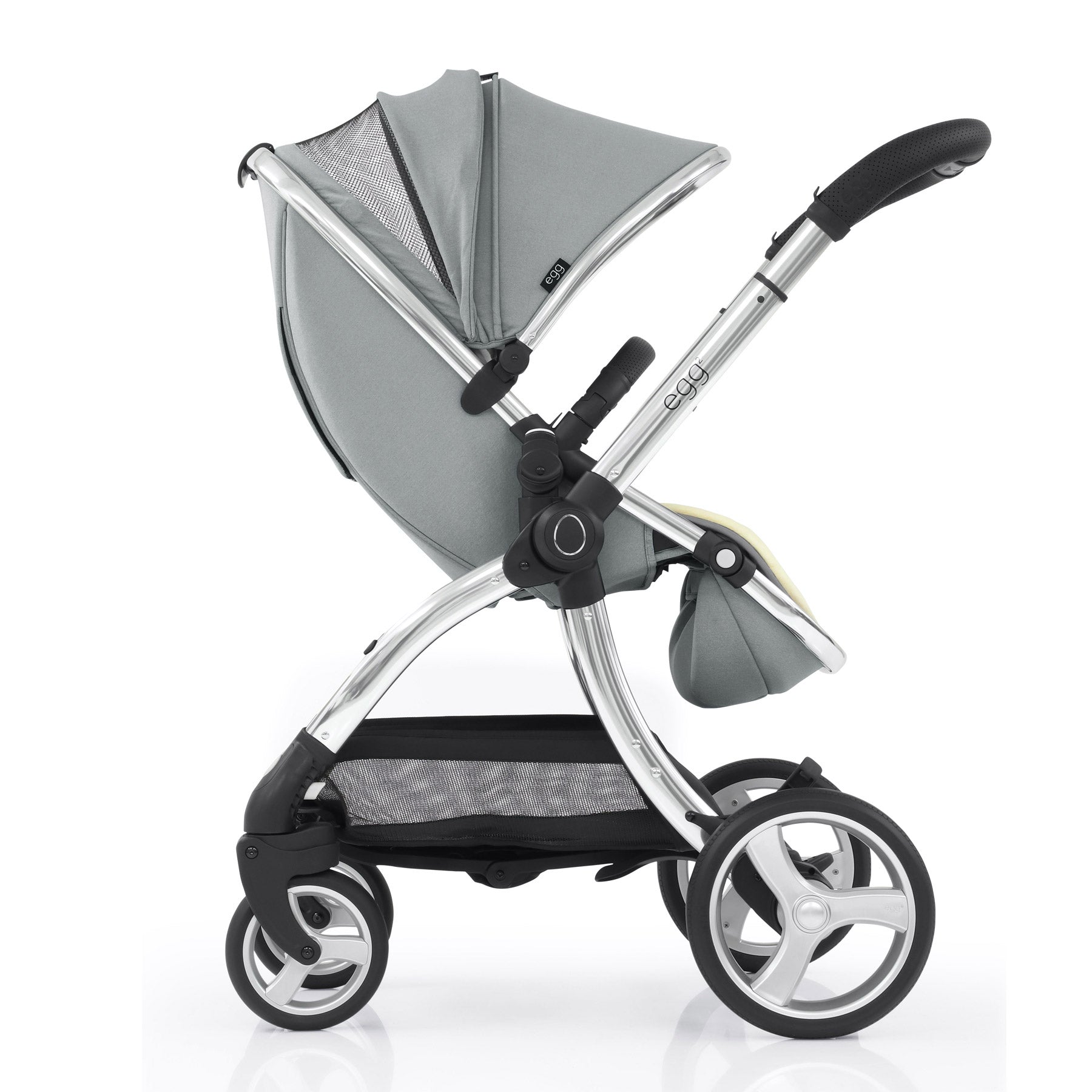 egg2® Double Stroller in Monument Grey