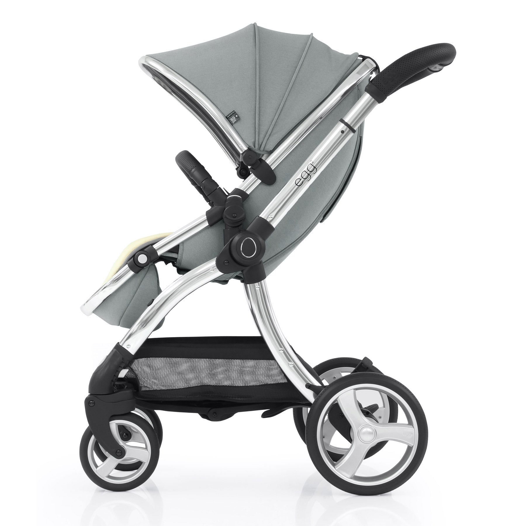 egg2® Double Stroller in Monument Grey