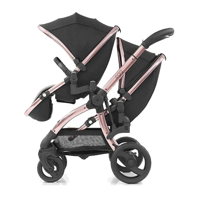 egg2® Double Stroller in Diamond Black