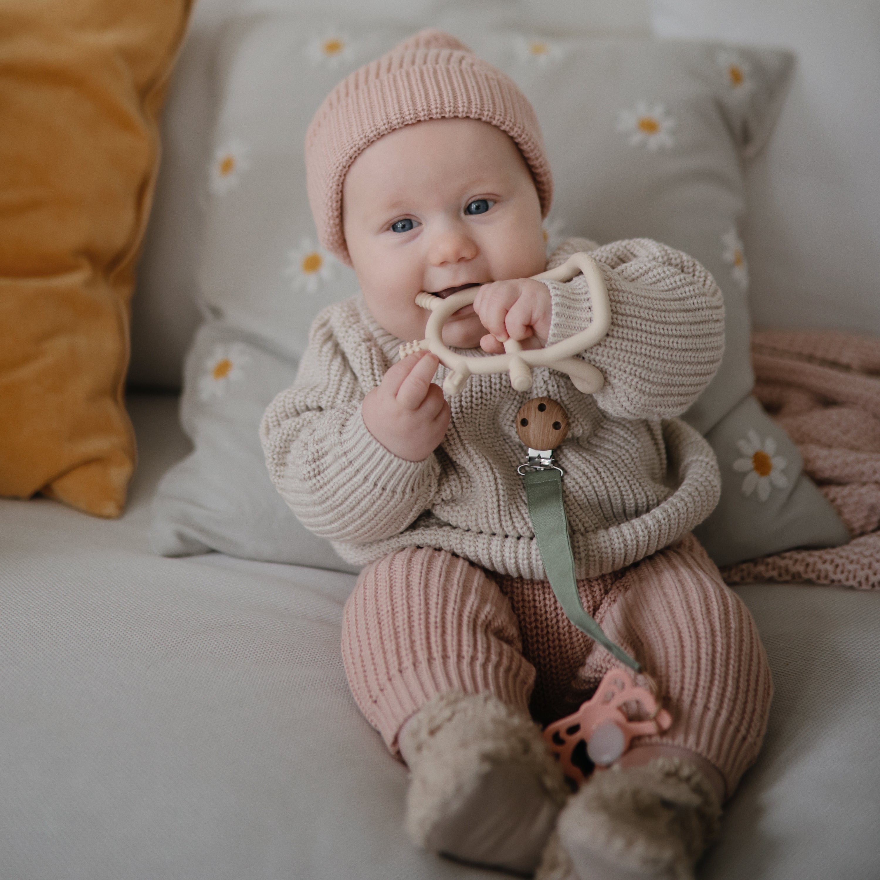 Chunky Knit Sweater Baby Clothes Mushie   