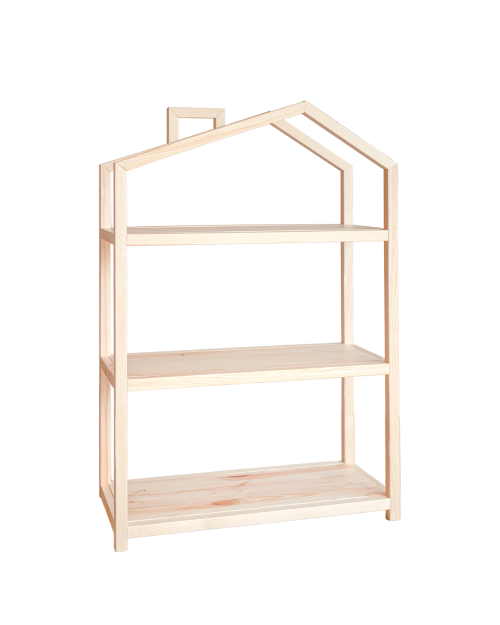 Aidan Wooden House Shelf Furniture Ellie & Becks Co.   