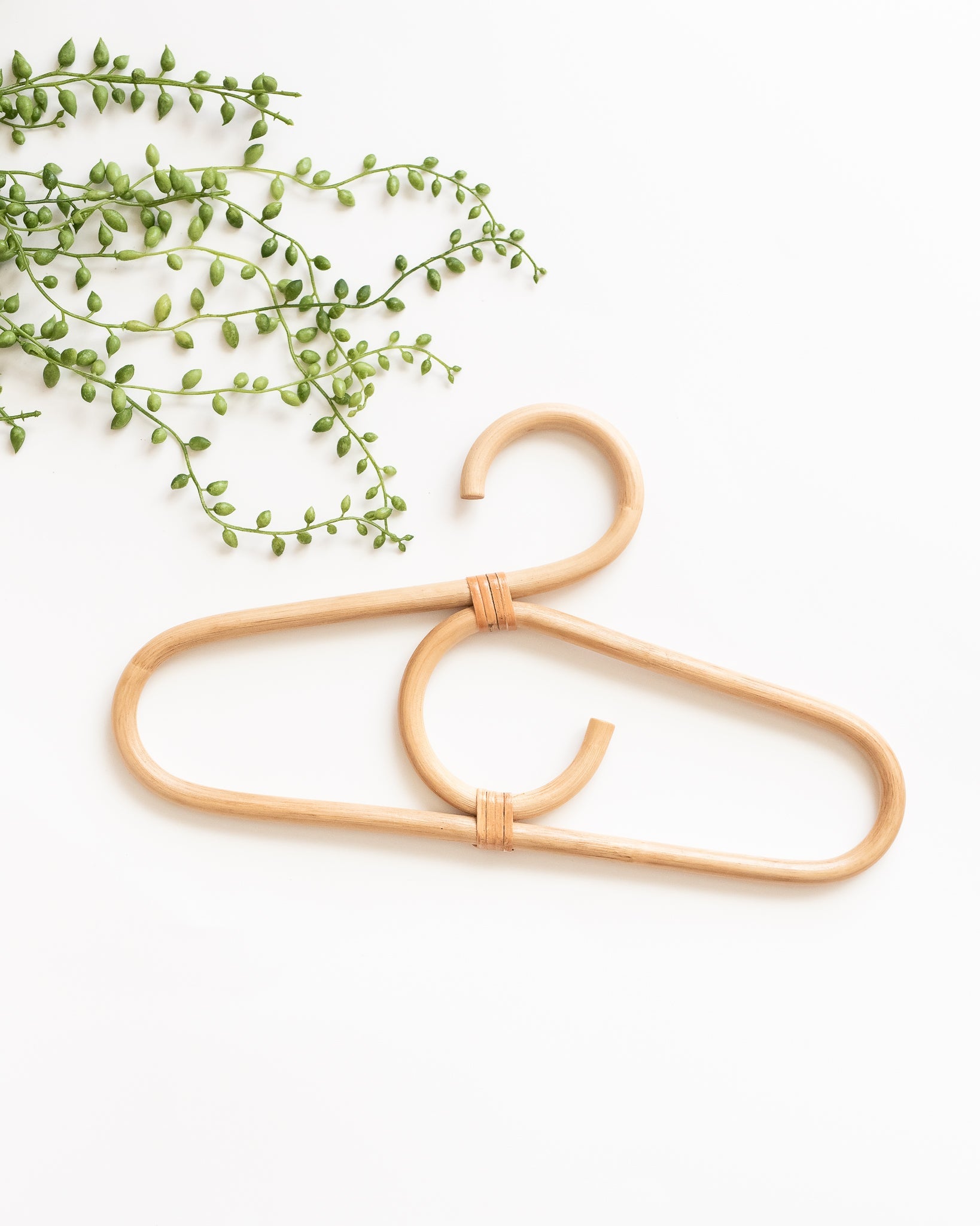 Rattan Childrens Hangers Organization Ellie & Becks Co.   