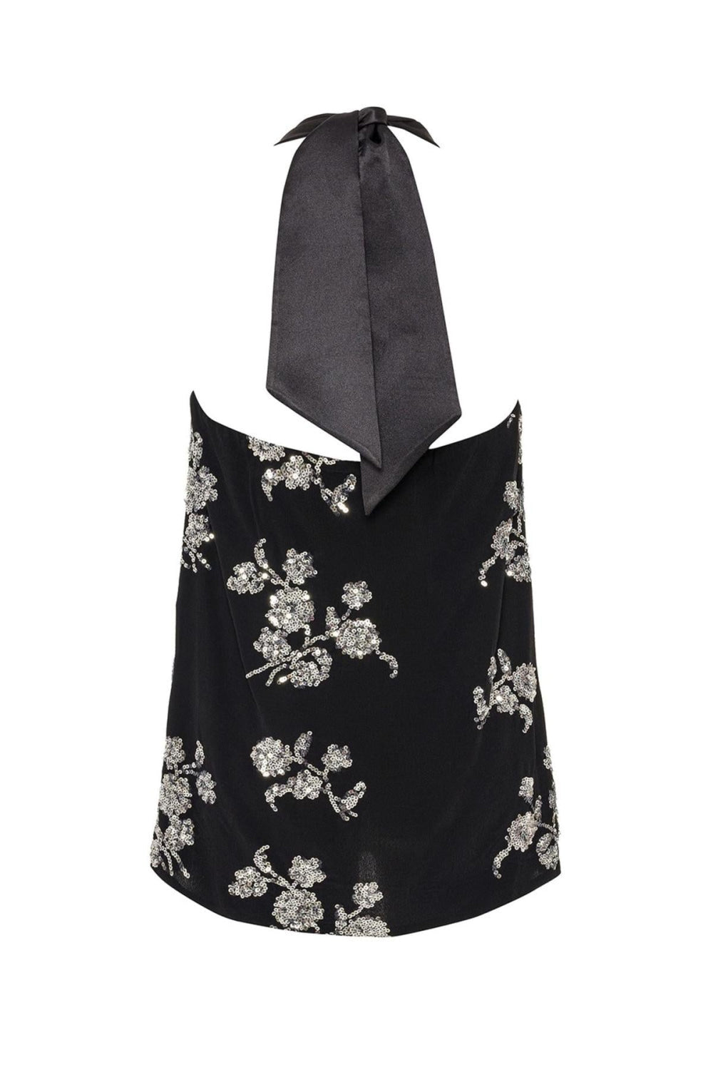 Embroidered Top - Black