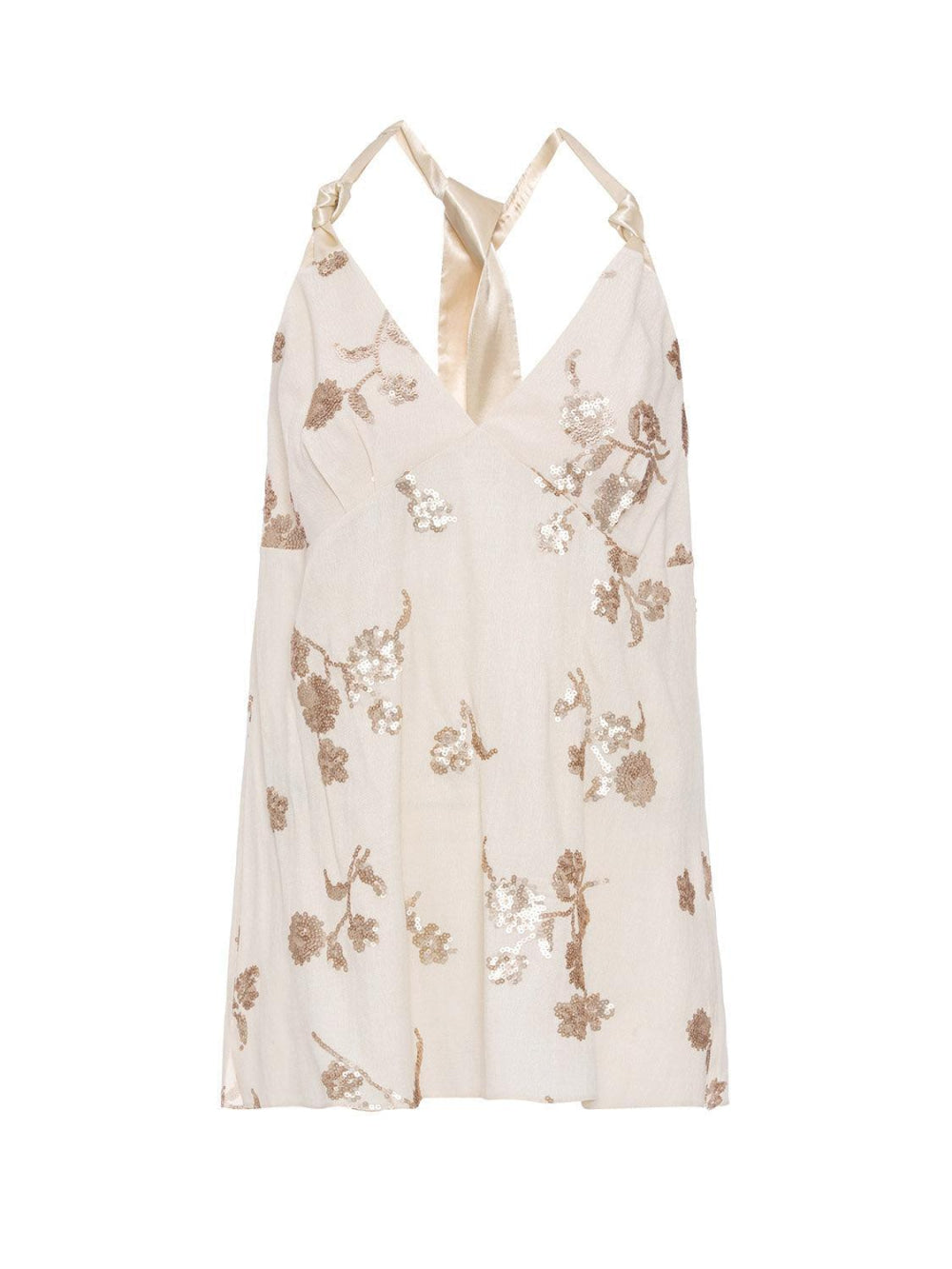 Embroidered Top - Ecru