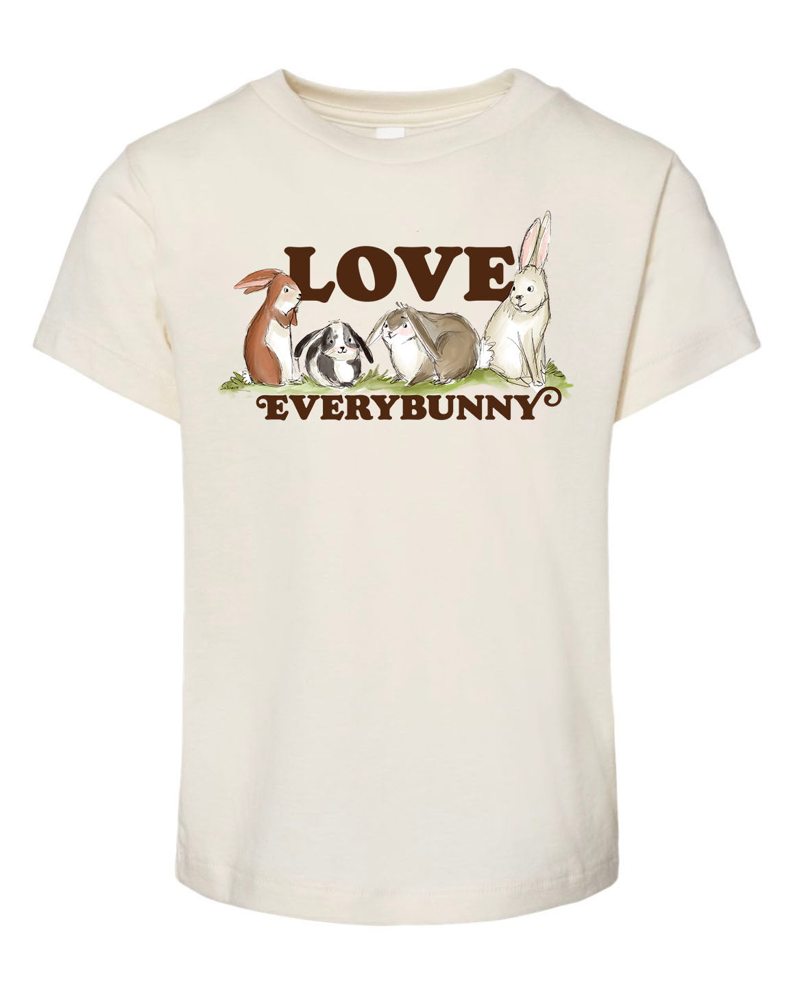 Love Everybunny [Cotton Children's Tee] Onesie Raising Tito   