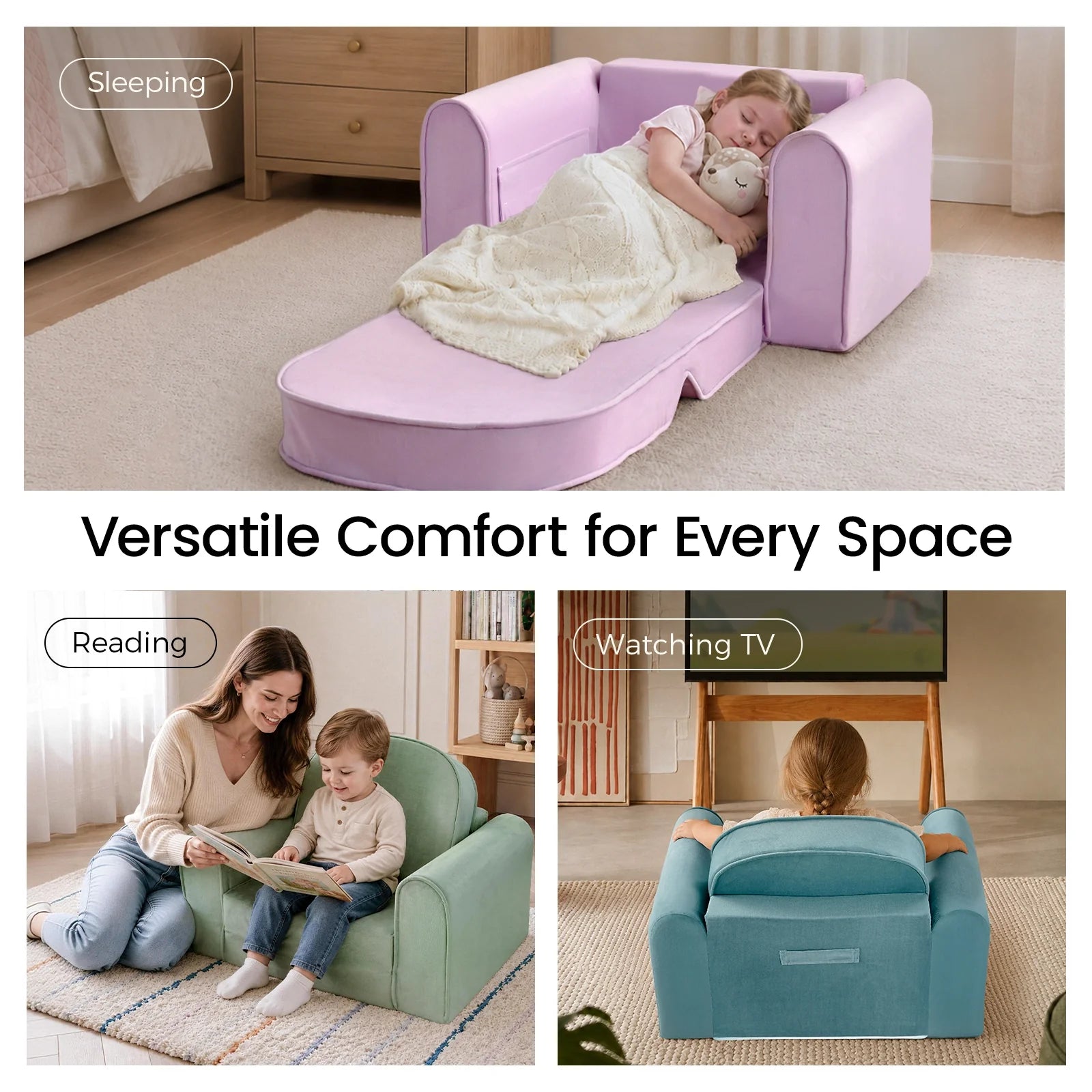 Tiny Land® GentleSnug Kids Sofa Chair
