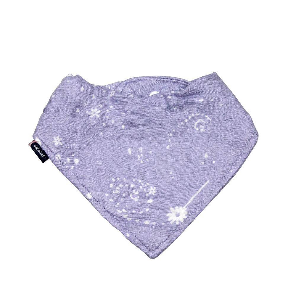 Fairy Dust Muslin Bandana Bib Bib Bebe au Lait   