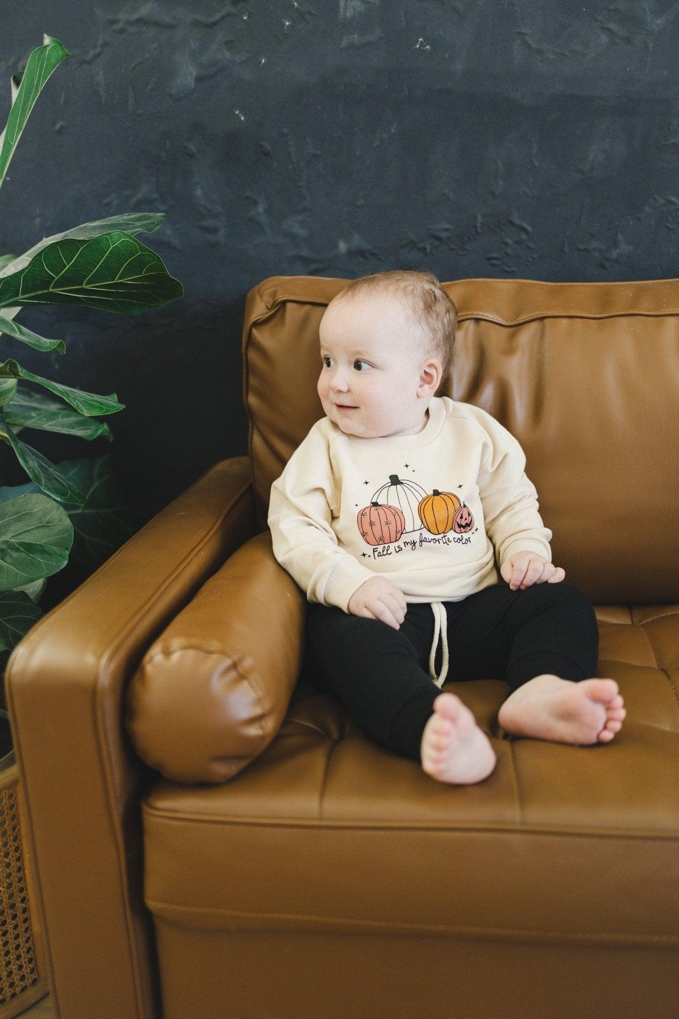 Fall Is My Favorite Color Organic Cotton Crewneck