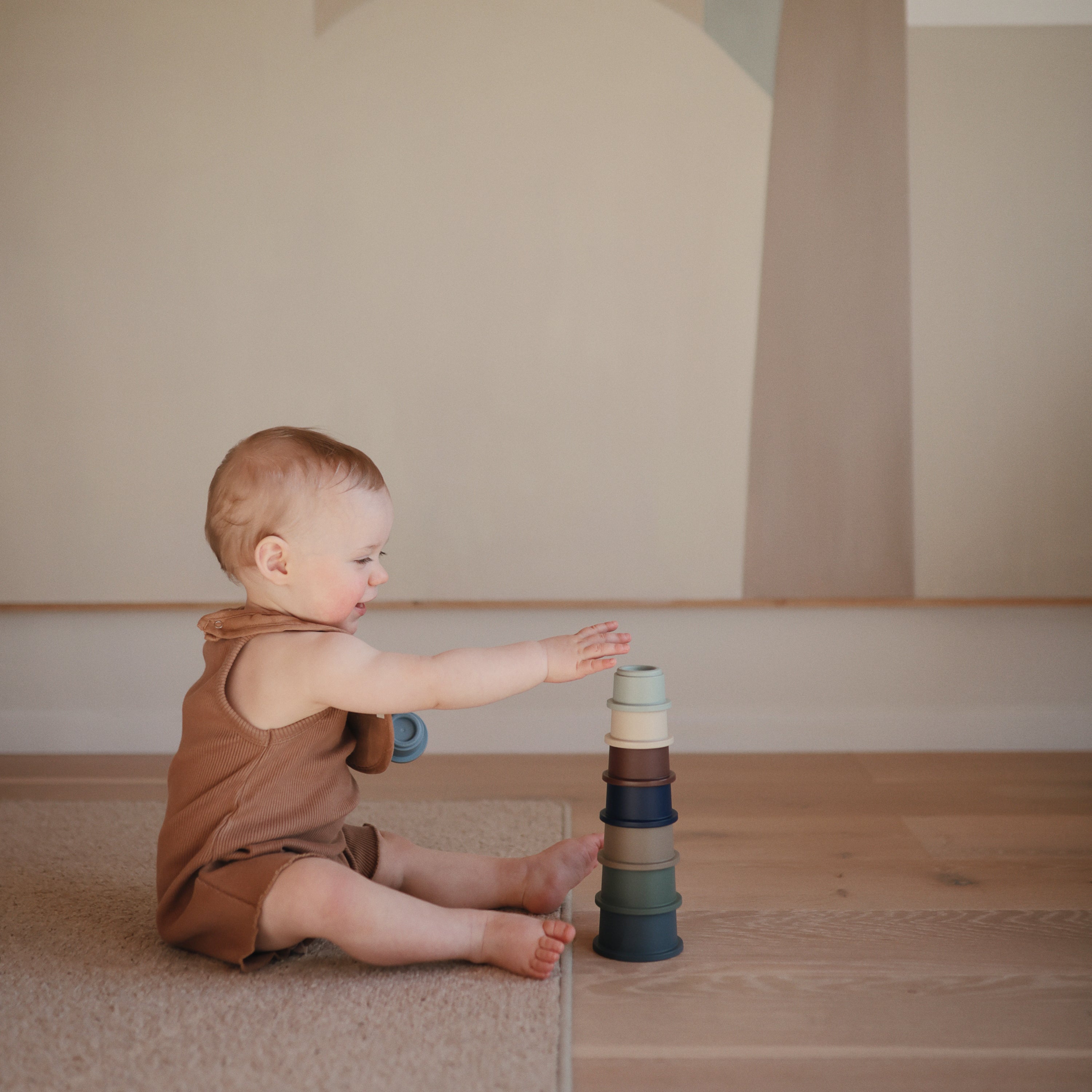 Stacking Cups Toy toys Mushie   