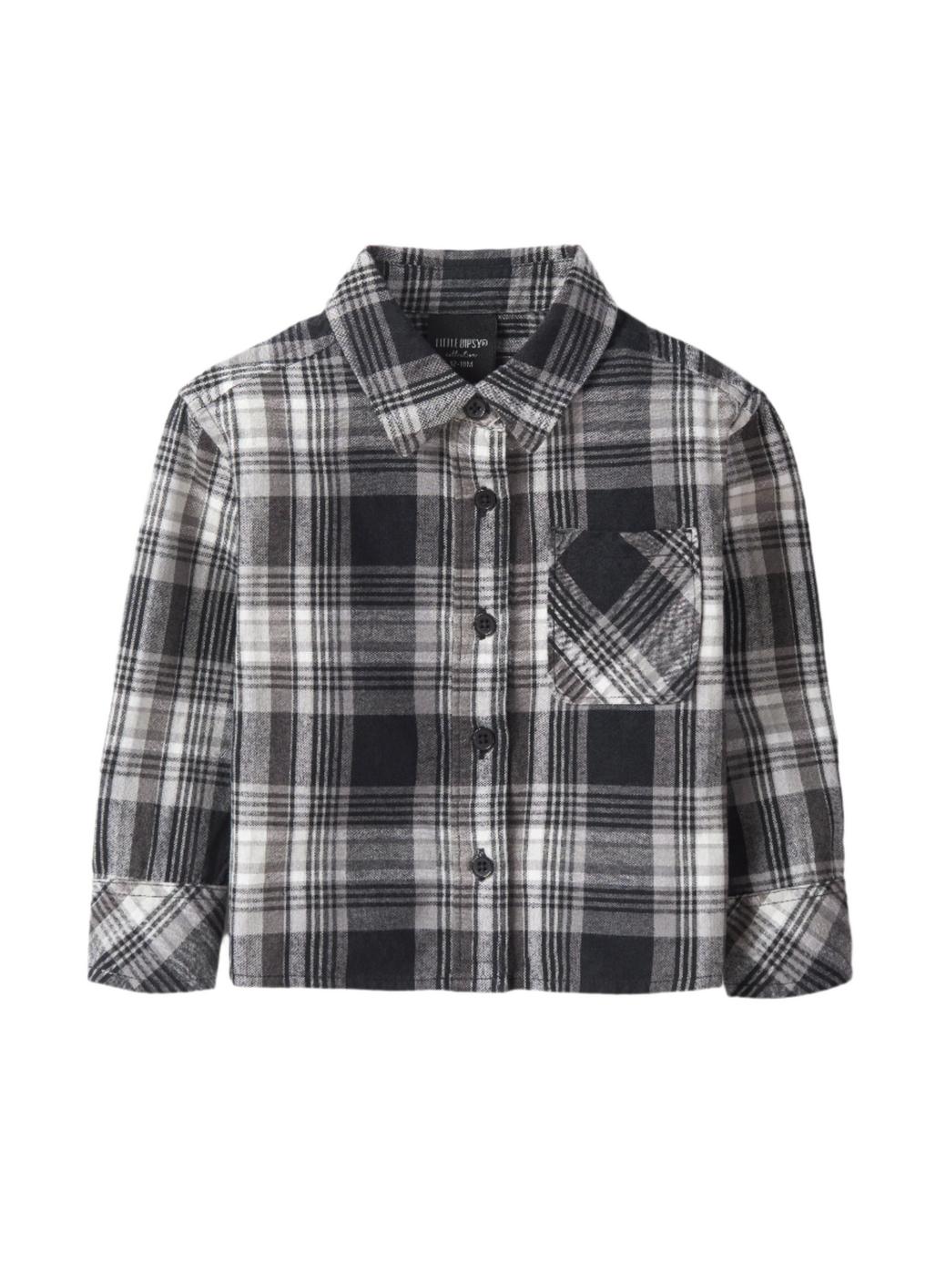 Baby Flannel Button Up