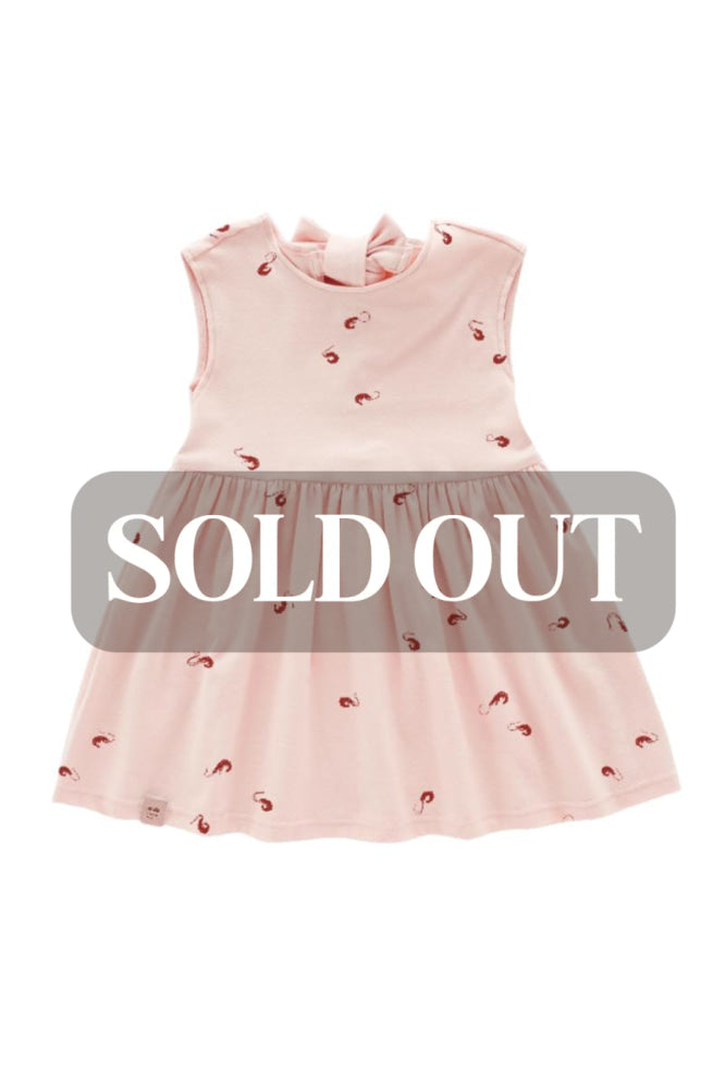 Fit & Flare Jersey Dress - Pink