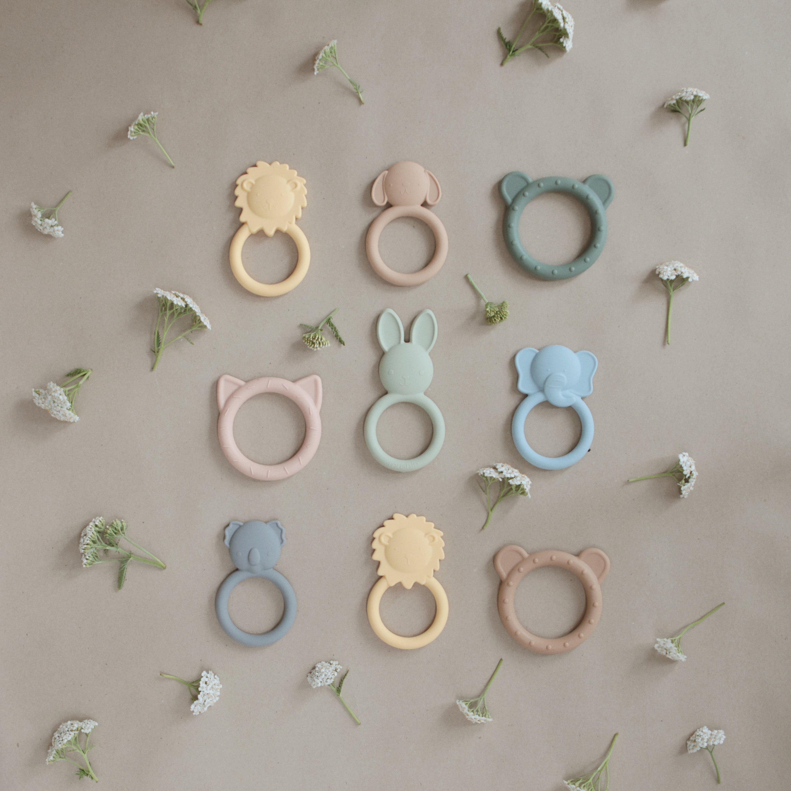 Animal Ring Teethers
