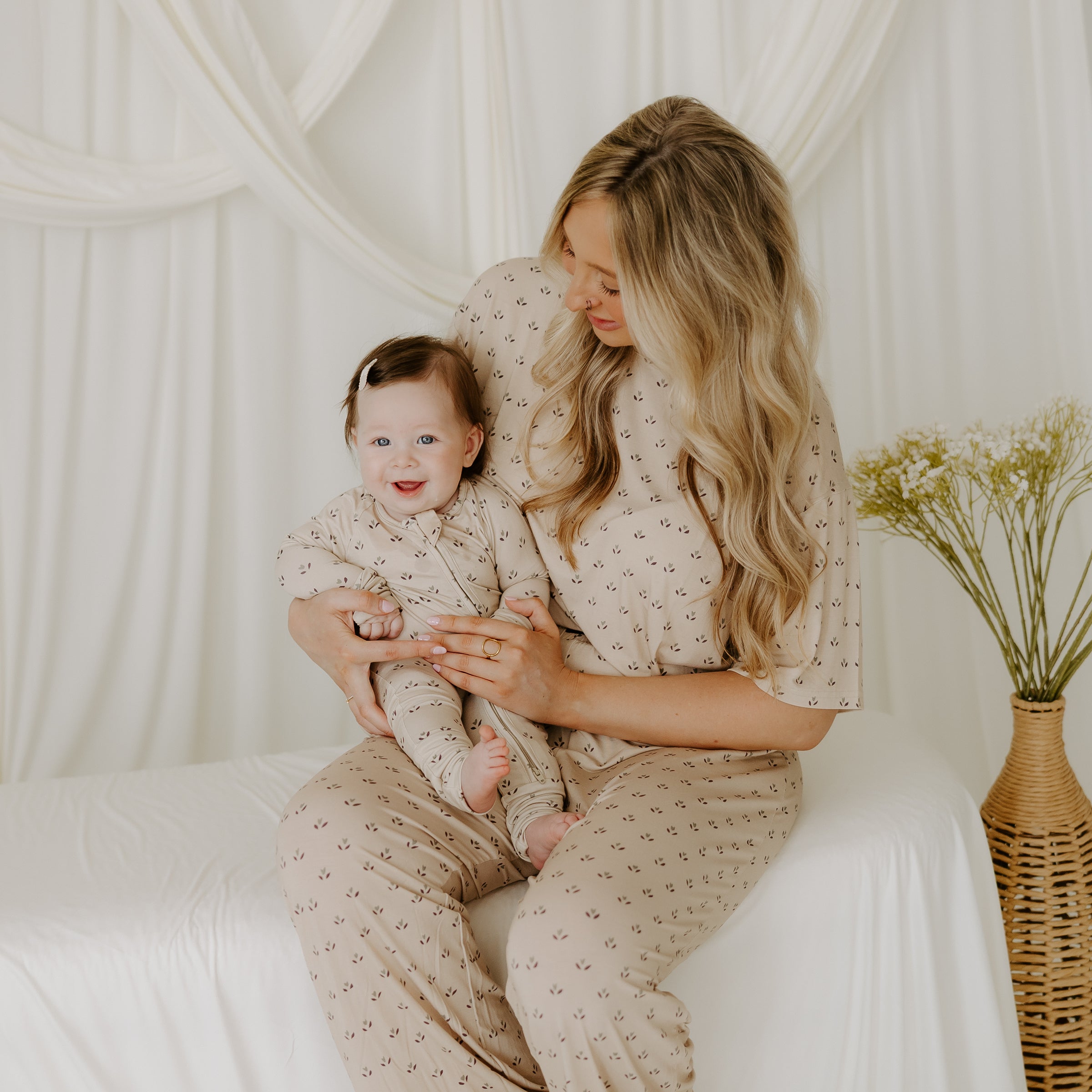 Women's Boxy Tee Lounge Set | Flora