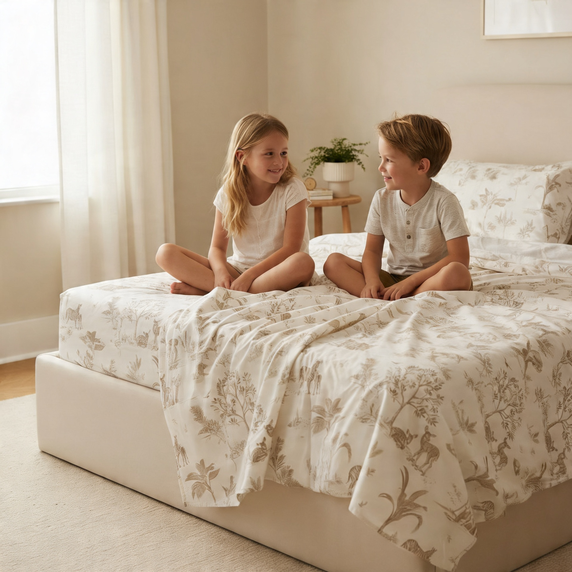 Organic Cotton Sheet Set - Safari
