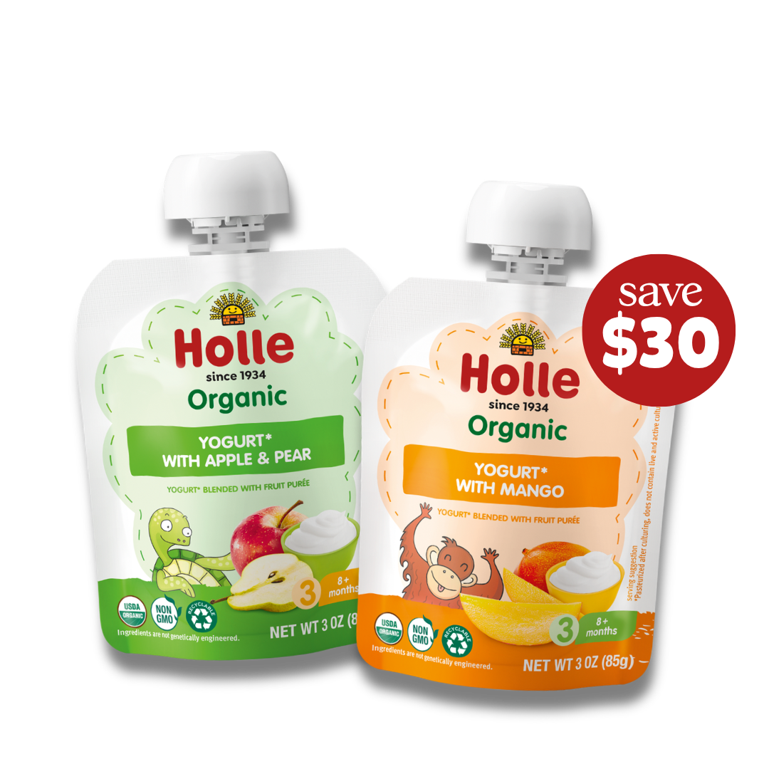 Holle Fresh Flavors Yogurt Pouches Bundle