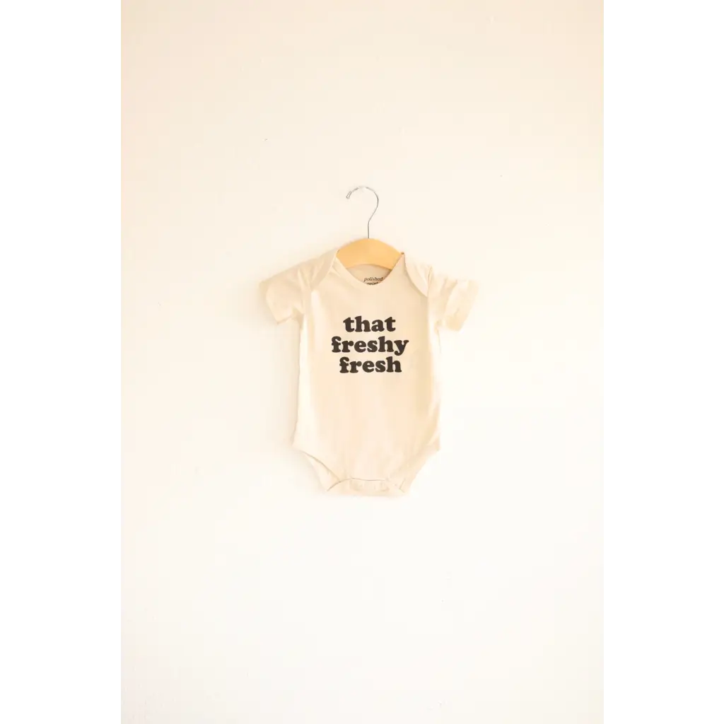 Freshy Fresh Organic Cotton Baby Onesie