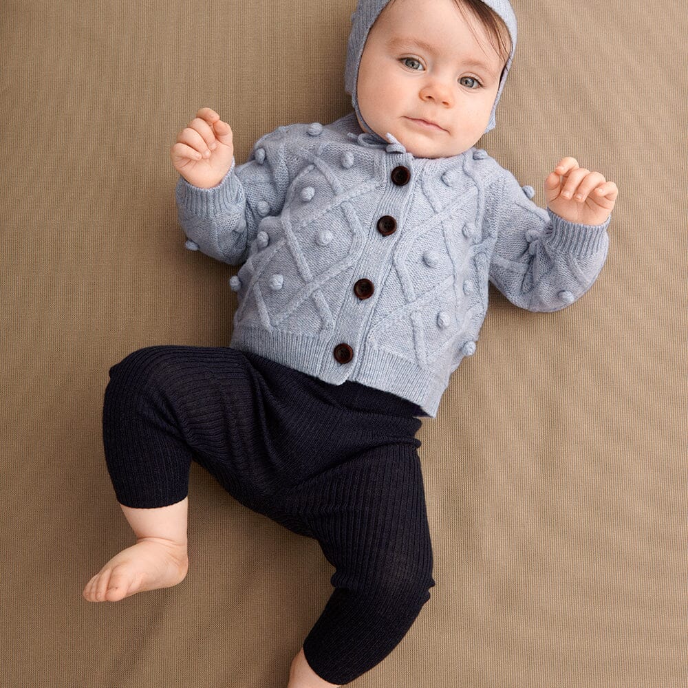 Baby Slim Leggings - Dark Navy