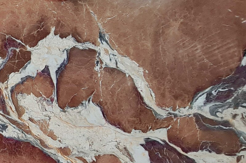 Fusion Berry Brown Marble Slabs Polished - Livfloors Collection
