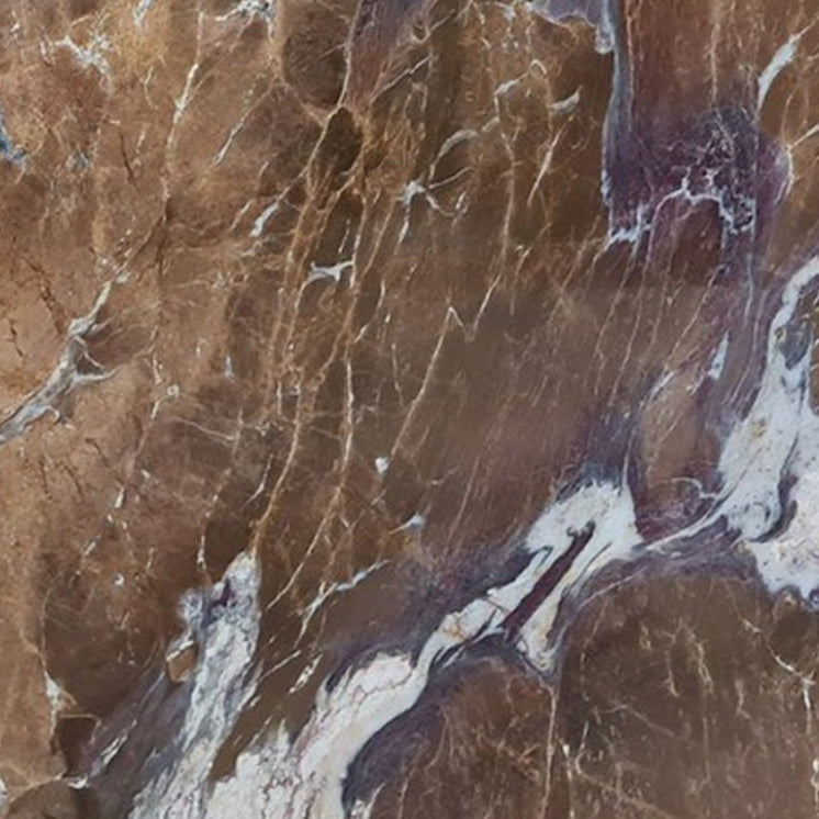 Fusion Berry Brown Marble Slabs Polished - Livfloors Collection