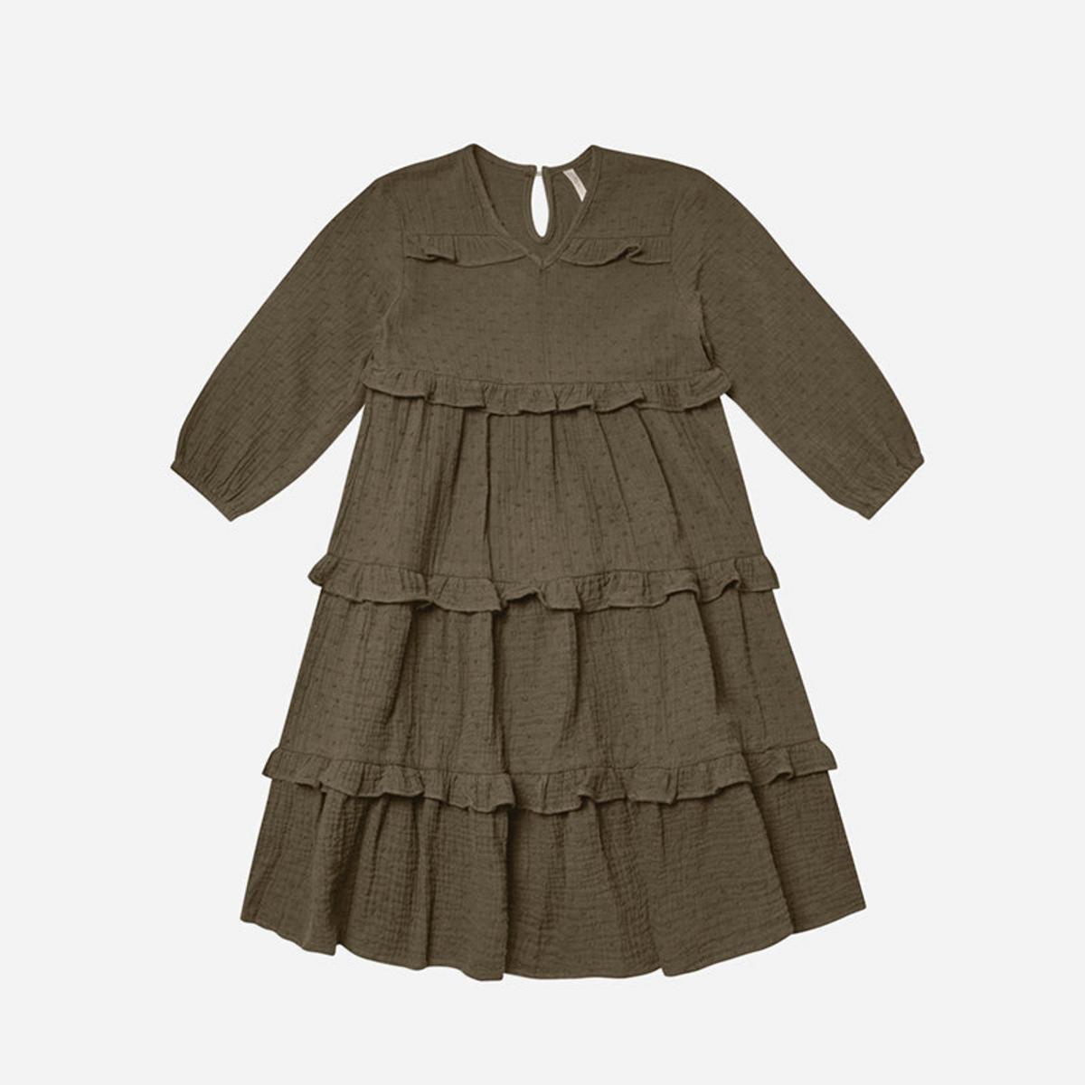 Mabel Dress - Dark Green