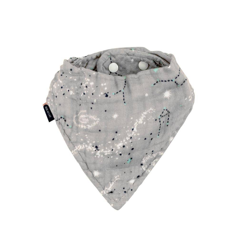 Galaxy Oh So Soft Muslin Bandana Bib Bib Bebe au Lait   