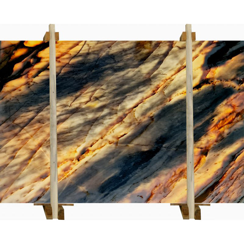 Giallo Grey Bookmatching Marble Slabs Polished - Livfloors Collection