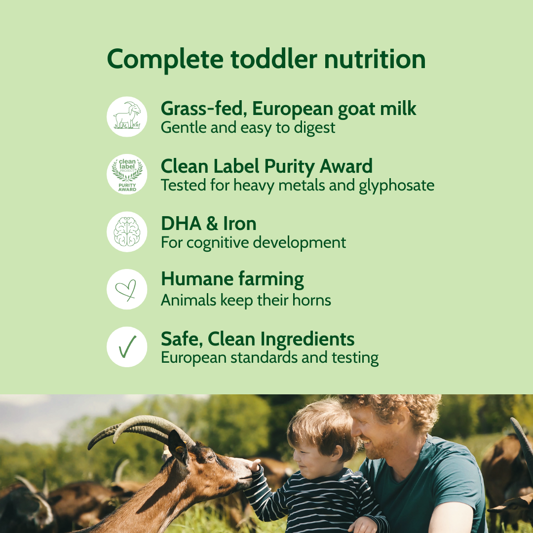 Intro - Holle Goat Milk Toddler Drink - Stage 3 | Non GMO (14 oz)
