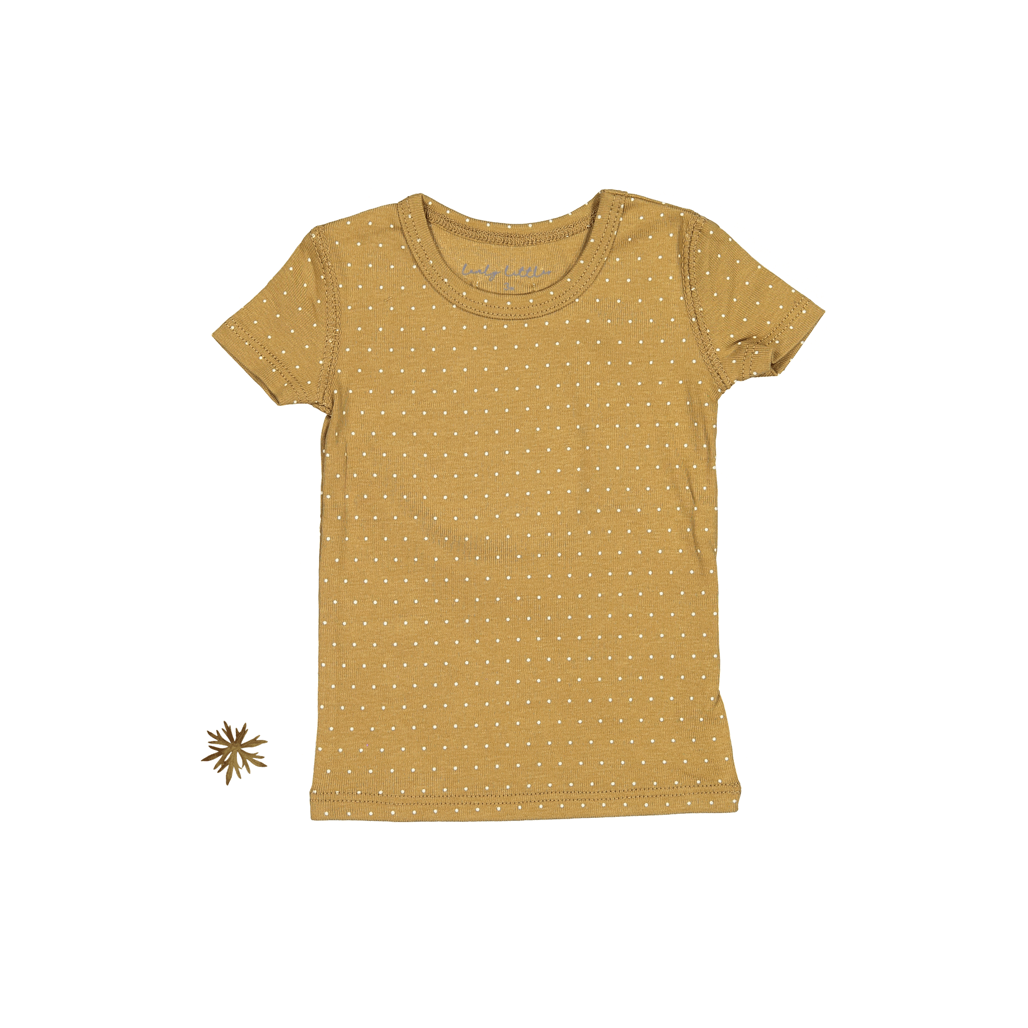 The Printed Short Sleeve Tee - Golden Dot