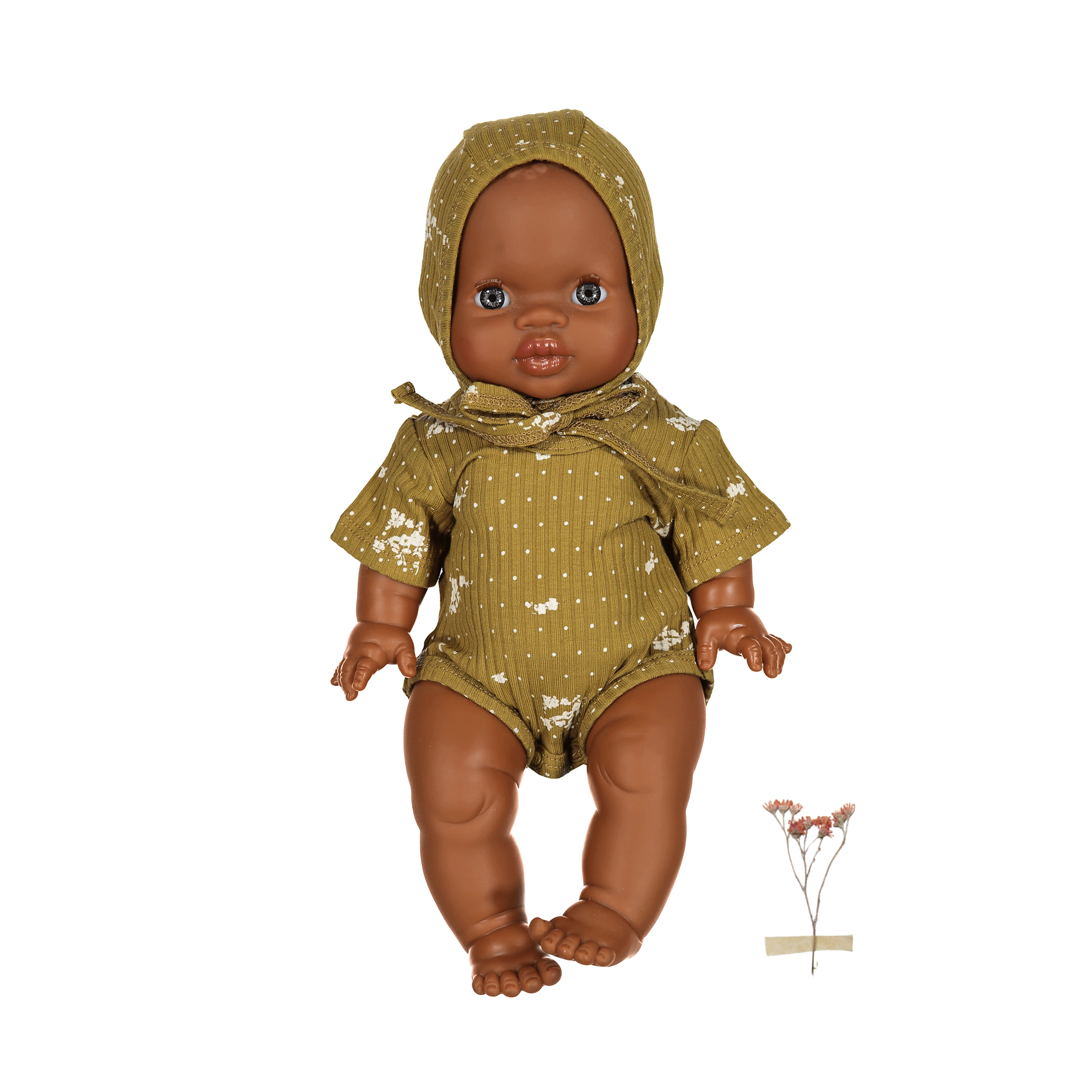 The Printed Doll Clothes - Golden Floral