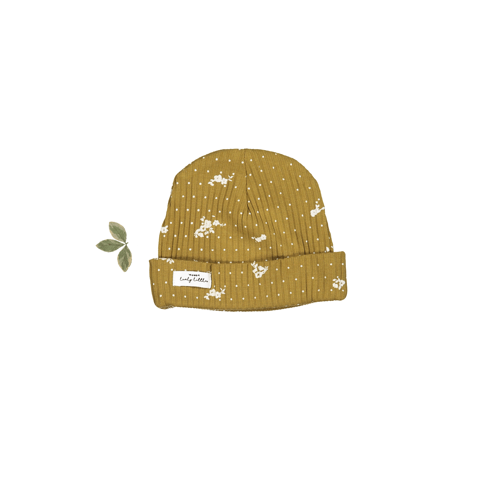 The Printed Hat - Golden Floral