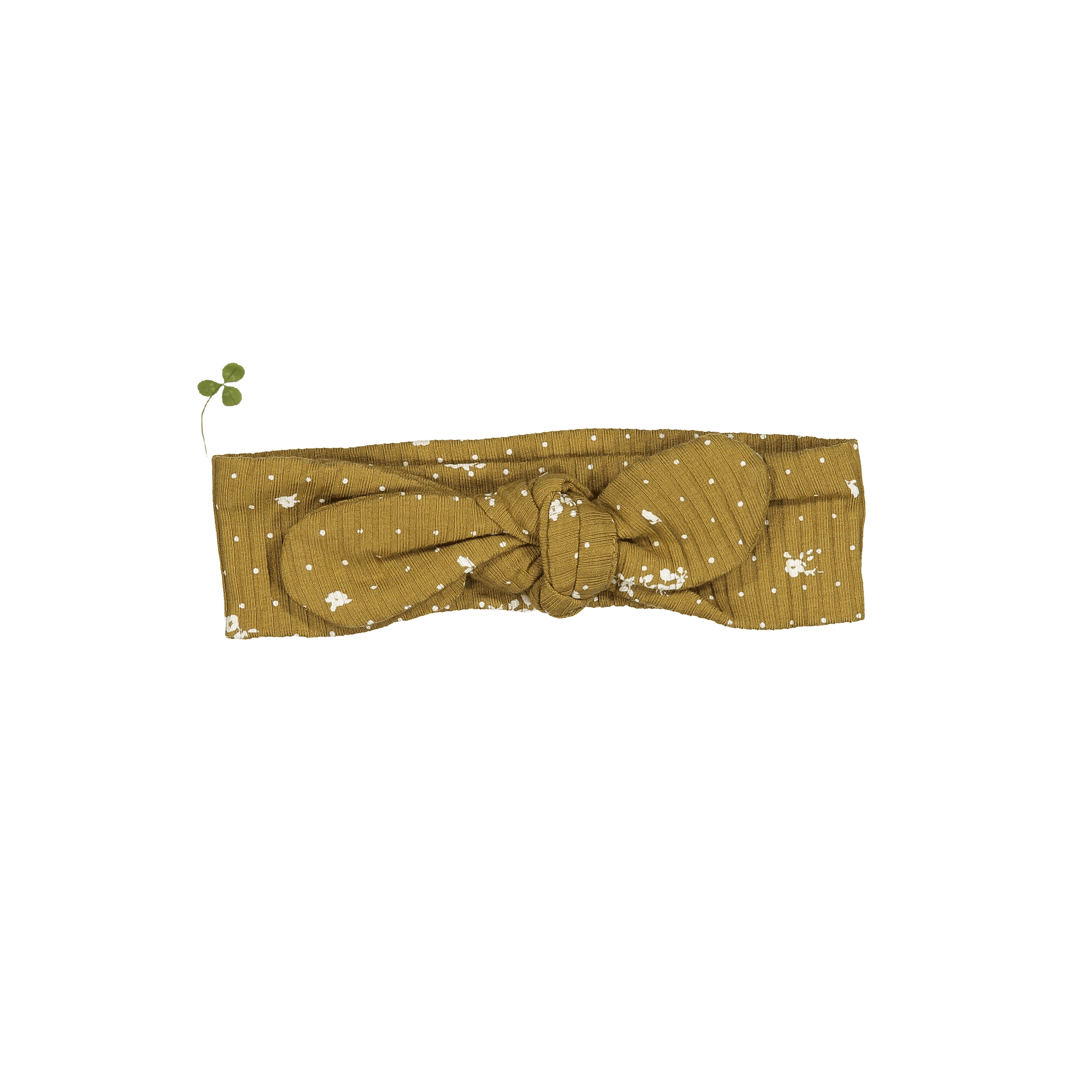 The Printed Headband  - Golden Floral