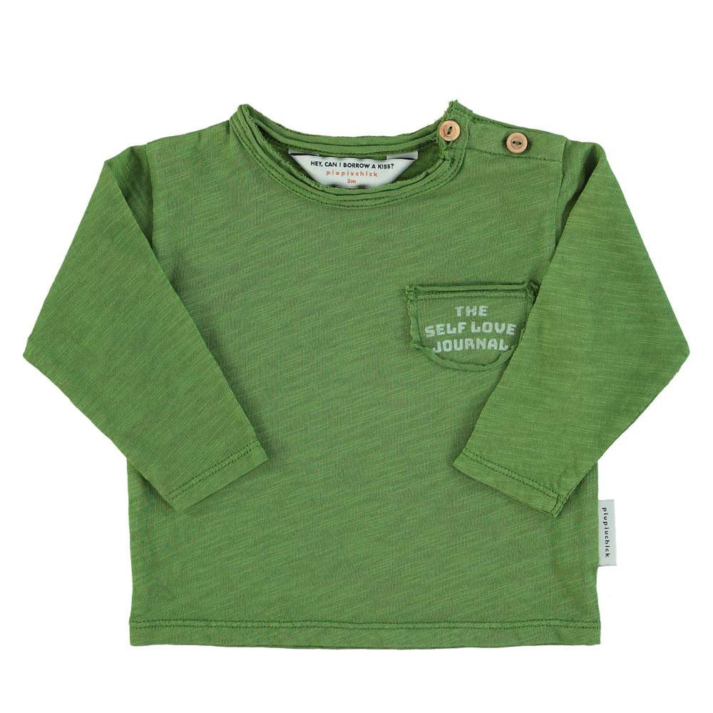 Baby Long Sleeve - Green with Vida Bonita