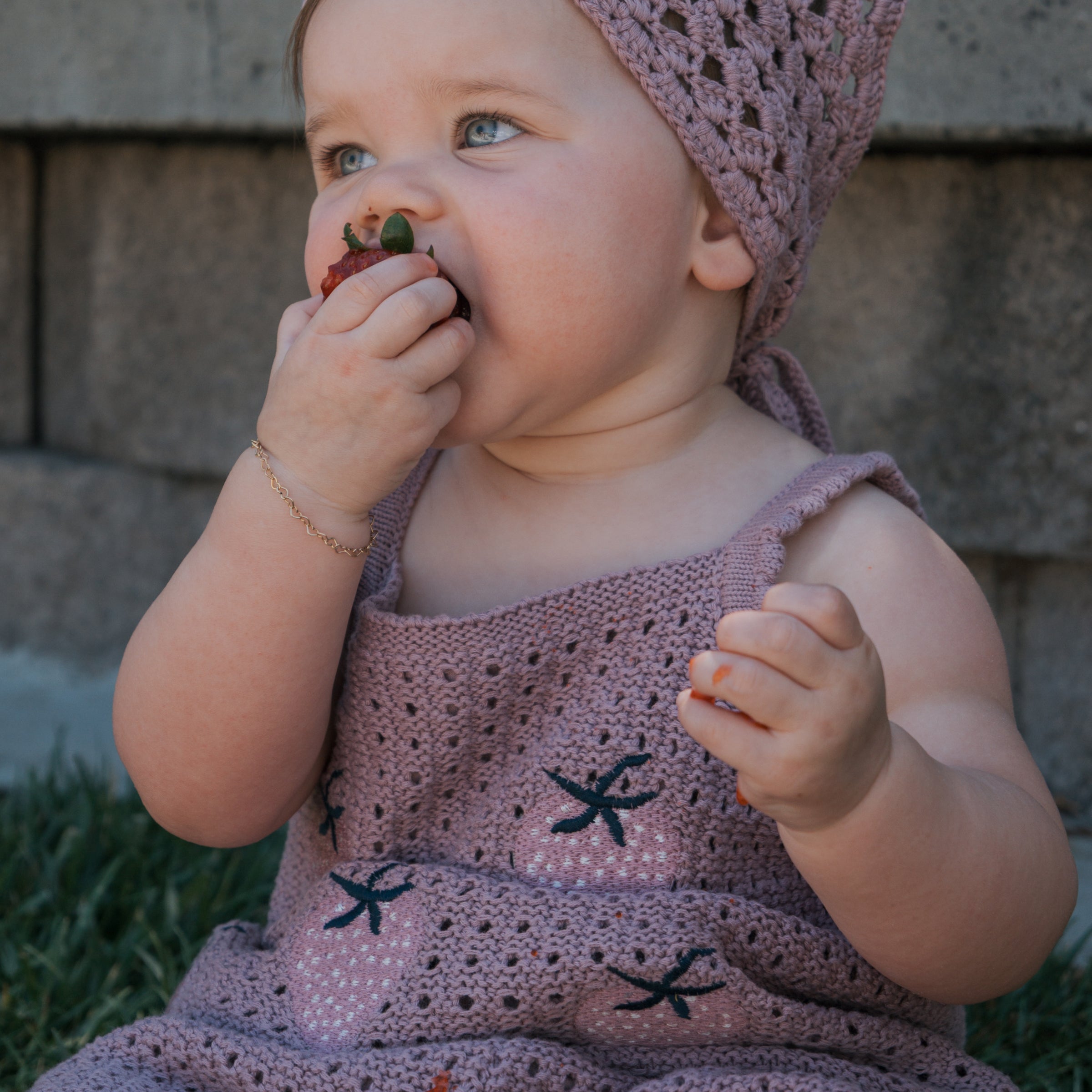 Girl's Knit Short Set | Matilda