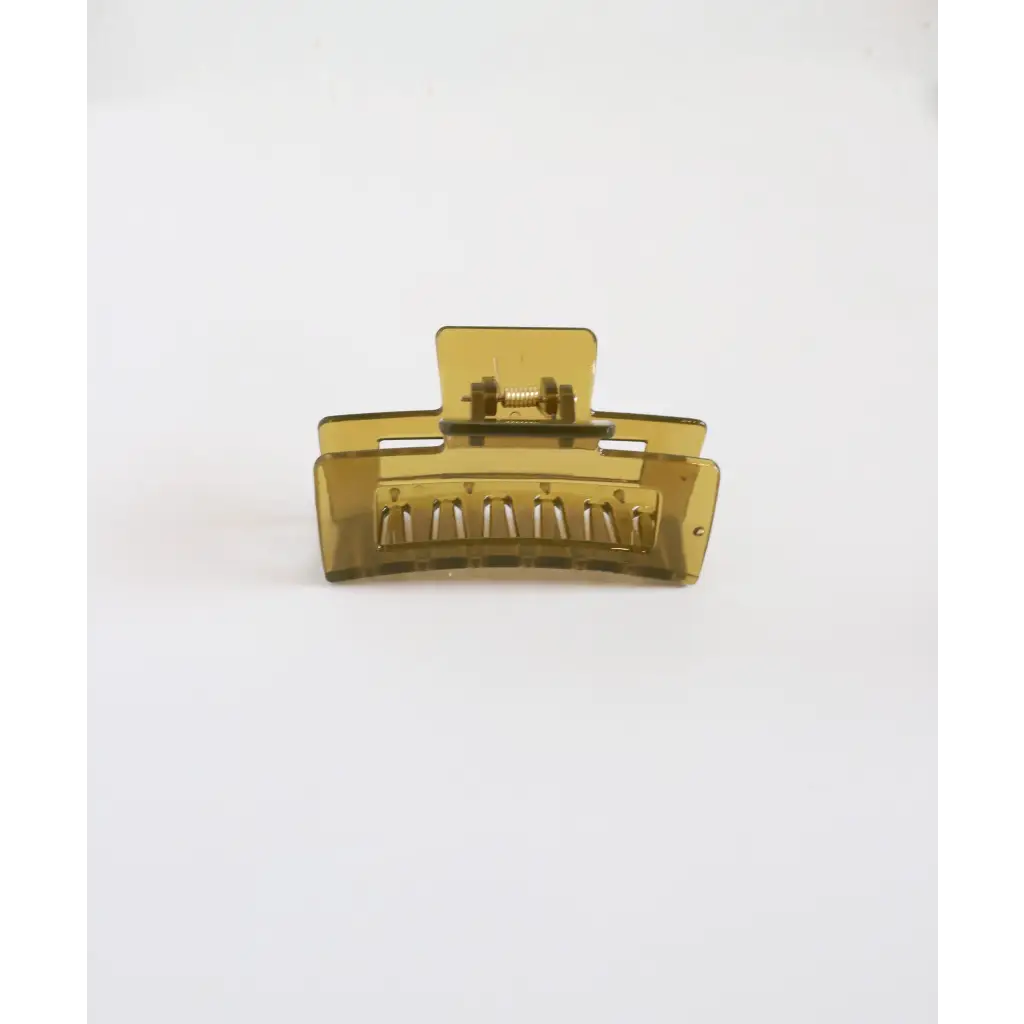Translucent Green Medium Size Hair Clip